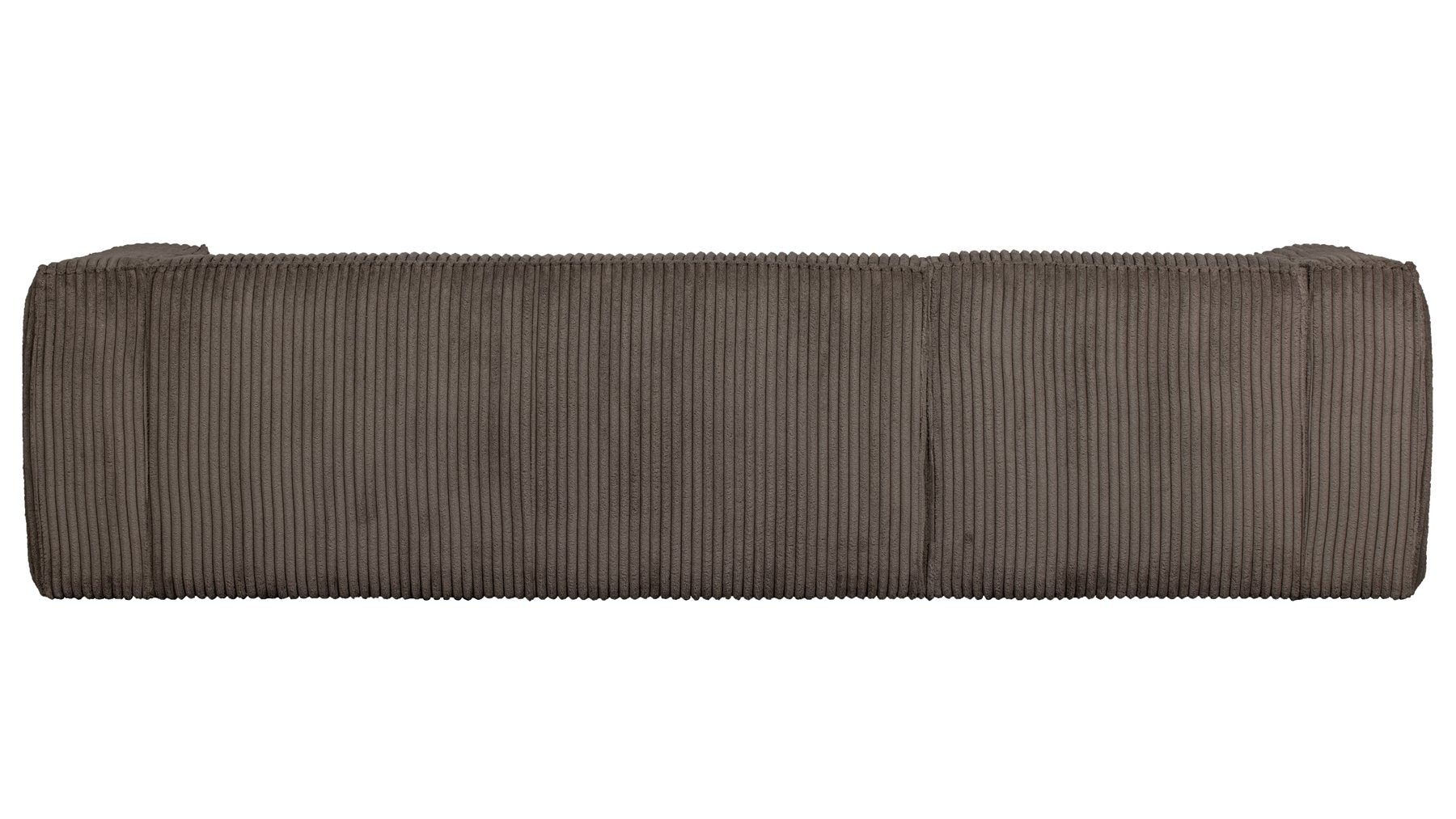 Ribcord Links - freistellbar Mud, WOOOD Ecksofa Bean Longchair-Sofa