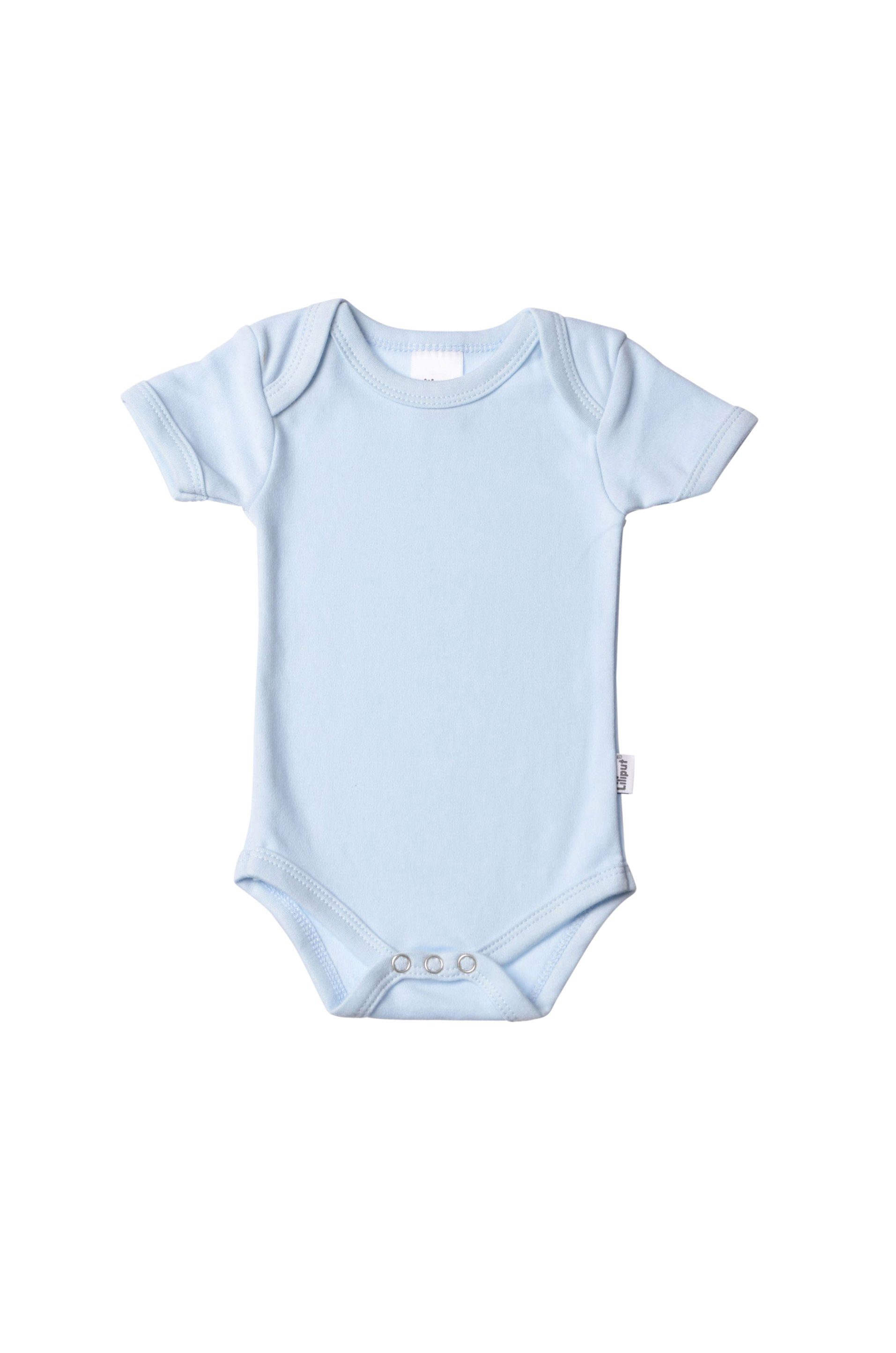 Kurzarmbody Hellblau