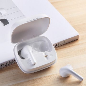 JOYROOM Wireless Bluetooth 5.0 TWS Kopfhörer Ohrhörer Headset, weiß wireless In-Ear-Kopfhörer