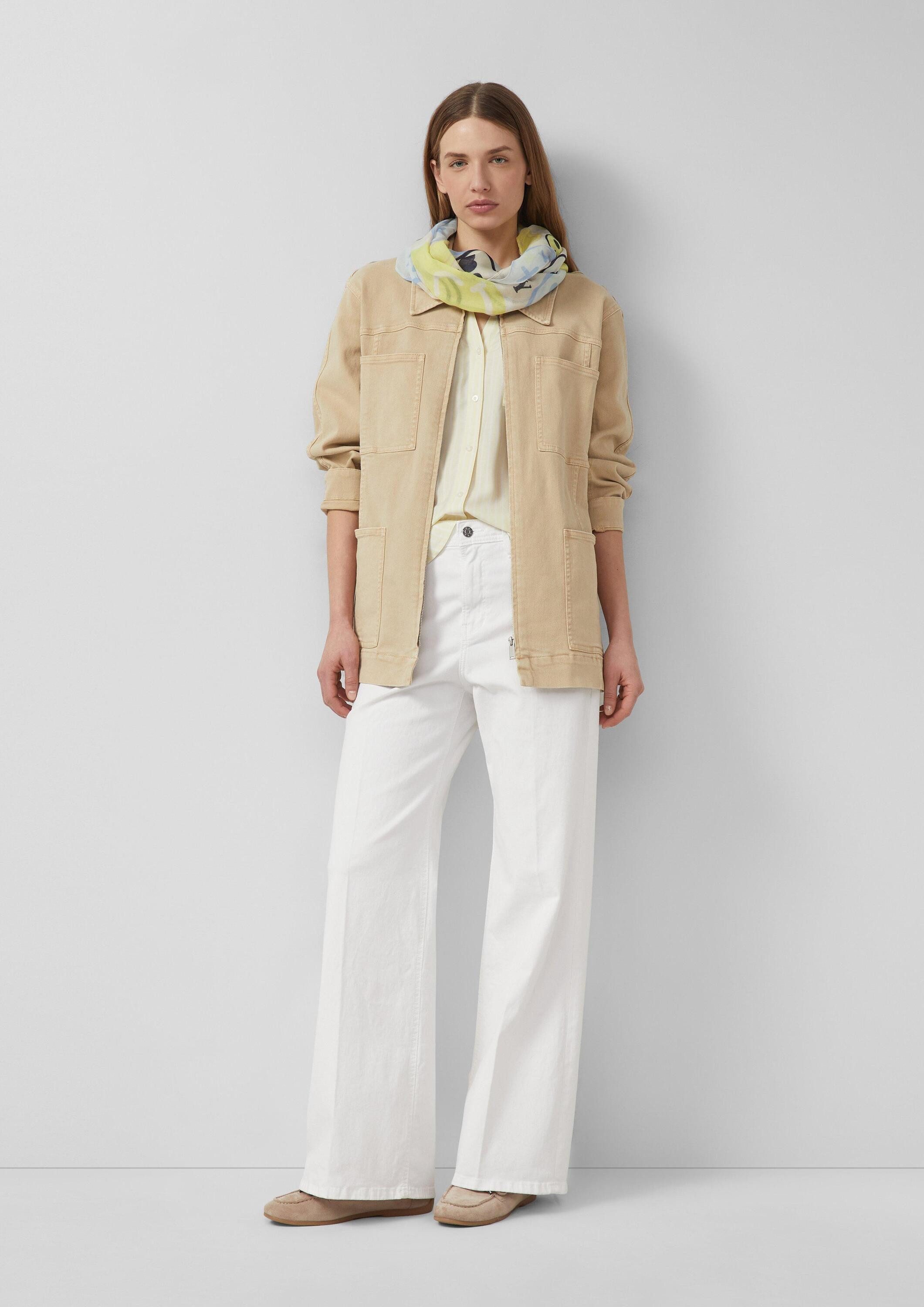 s.Oliver Loop Snood, Loop-Schal mit S.W.-Smiley®-Print