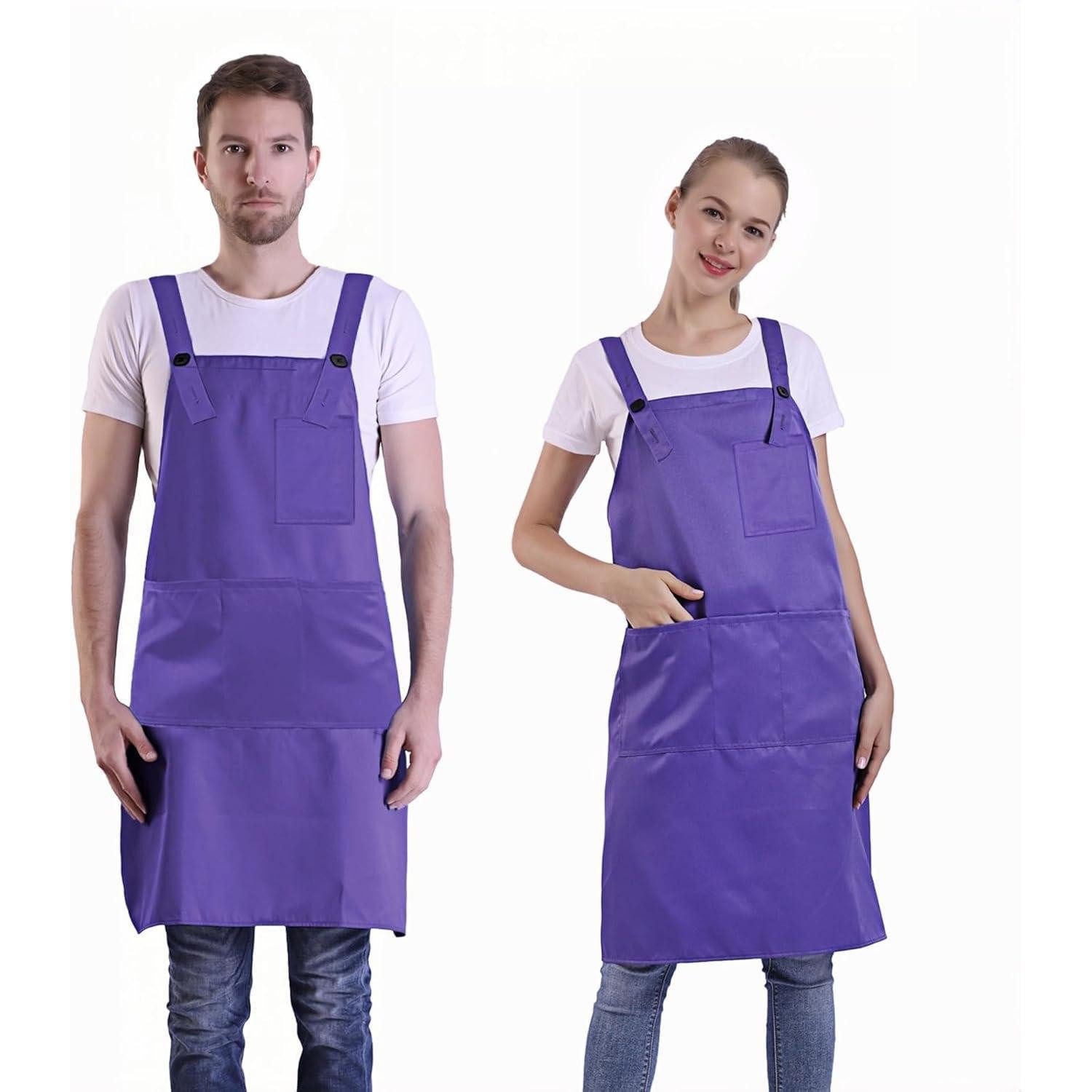 LuxusKollektion Kochschürze Schürze Tasche Damen Herren Küche Kochen Zuhause 12 Farben Lavender