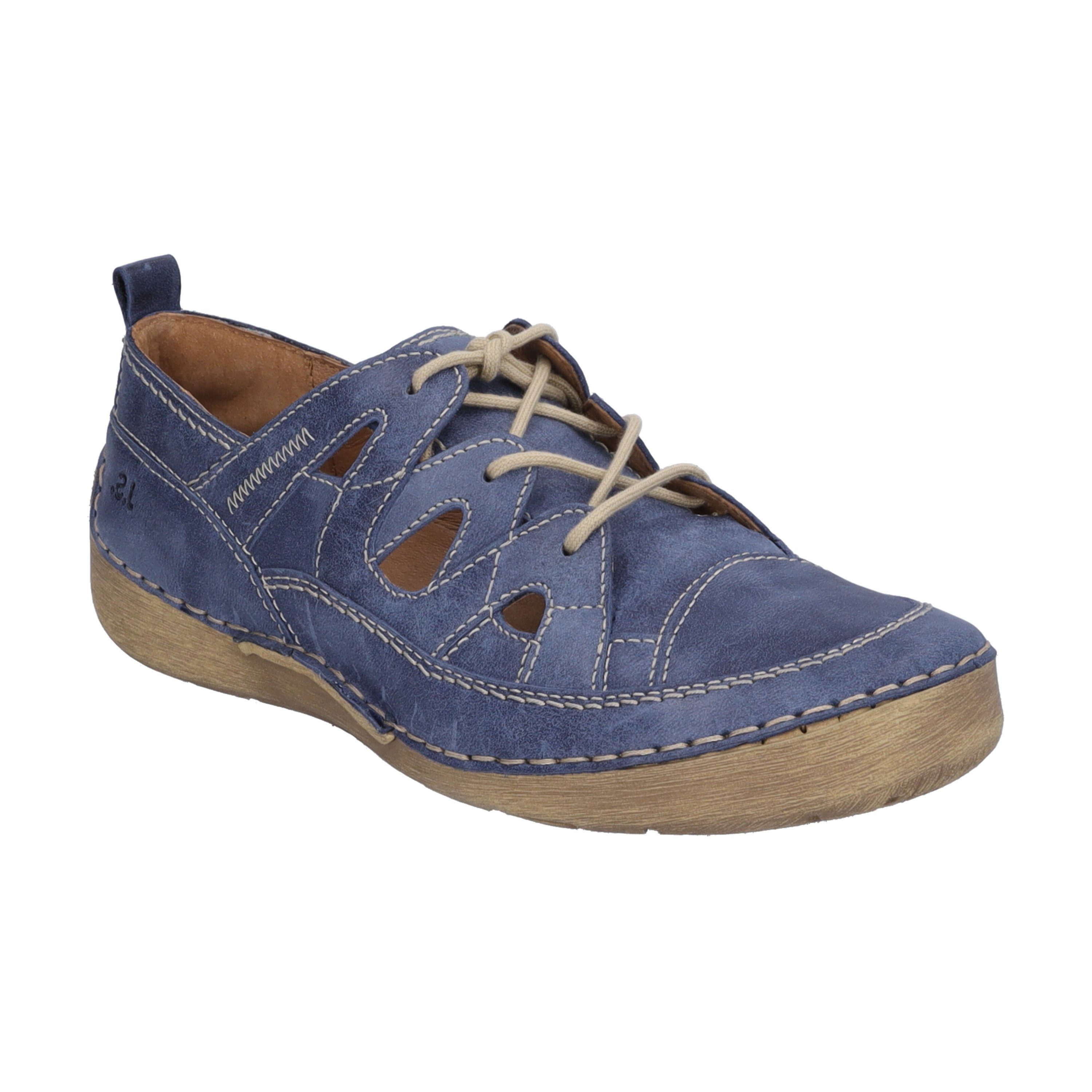 Josef Seibel Fergey 36, blau Blau (ocean) Schnürschuh