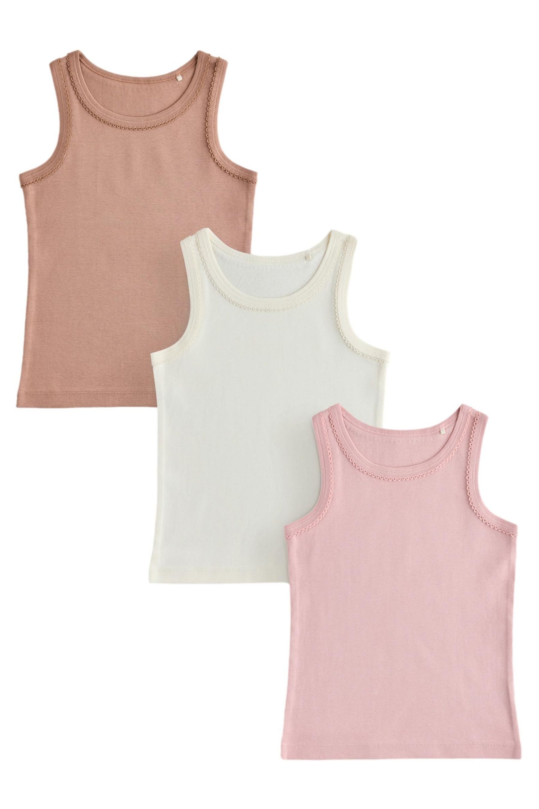 Next Trägertop Top, 3er-Pack (3-tlg)