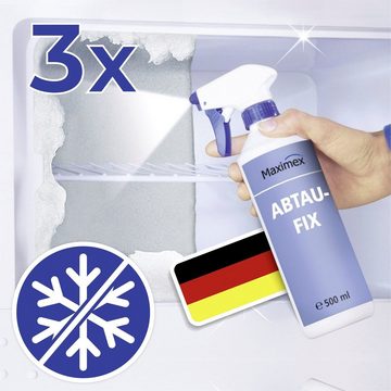 Maximex Abtau-Fix Küchenreiniger (3-St. Kühlschrank Enteiser, 3 x 500 ml)