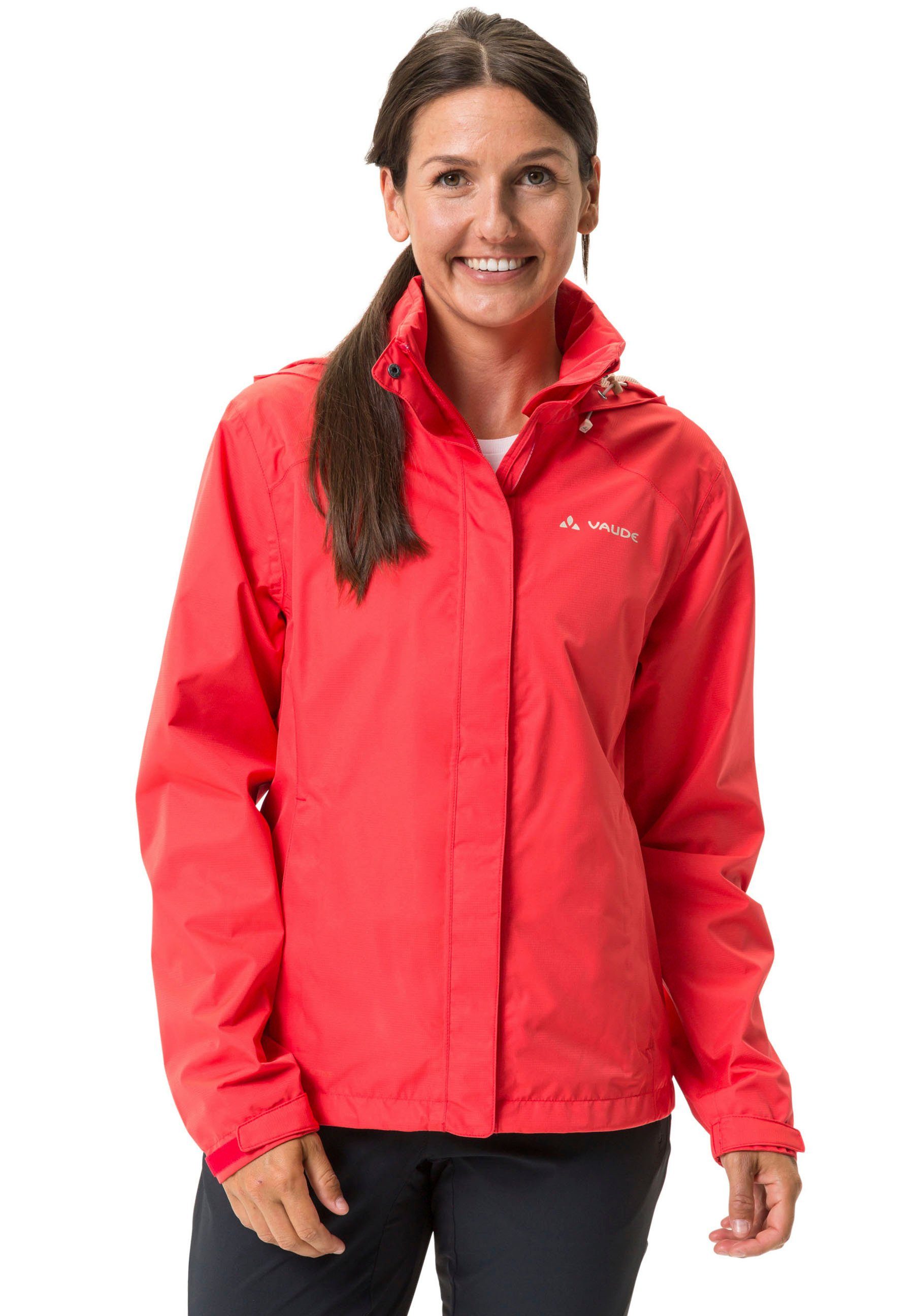 VAUDE Funktionsjacke WOMEN'S ESCAPE BIKE LIGHT JACKET Winddicht & Wasserdicht & Atmungsaktiv flame | Übergangsjacken