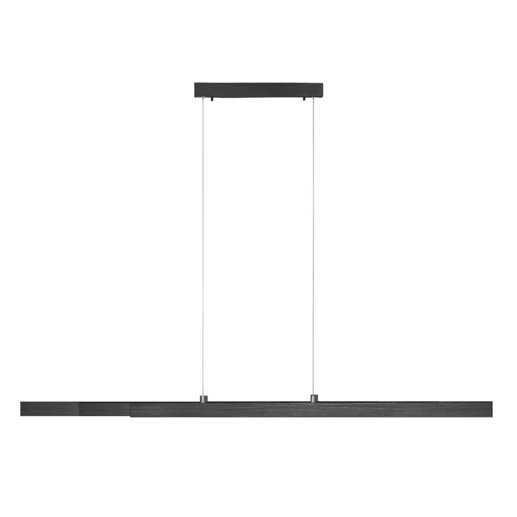 Paul Neuhaus LED Pendelleuchte Stretchy, Leuchte ausziehbar (106–165 cm), Leuchte höhenverstellbar (100–180 cm), dimmbar über Wandschalter, LED fest integriert, Warmweiß, ausziehbar, Höhenverstellung, dimmbar
