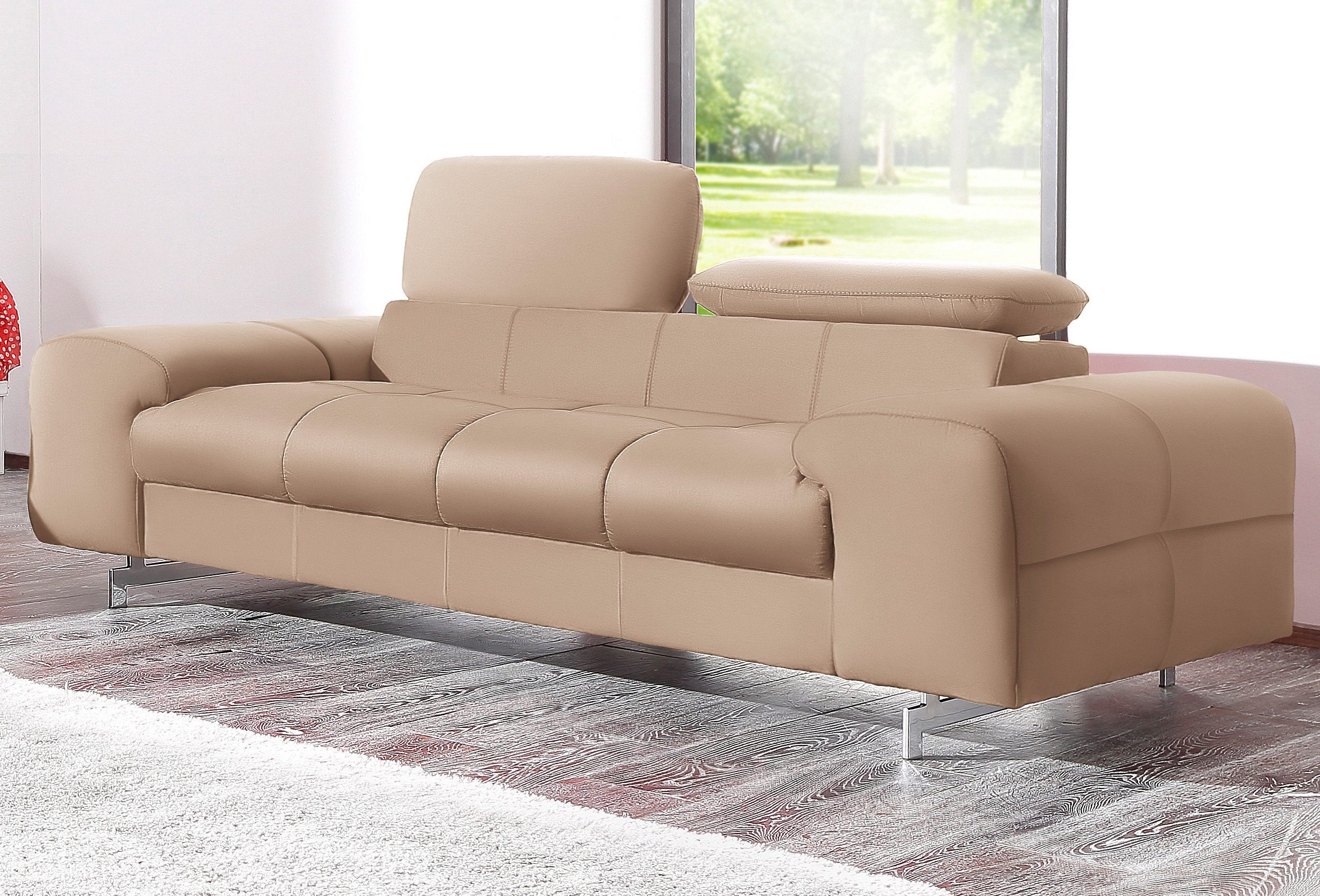 COTTA 2-Sitzer Chef, Big-Sofa mit Kopfteilverstellung, günstig online kaufen