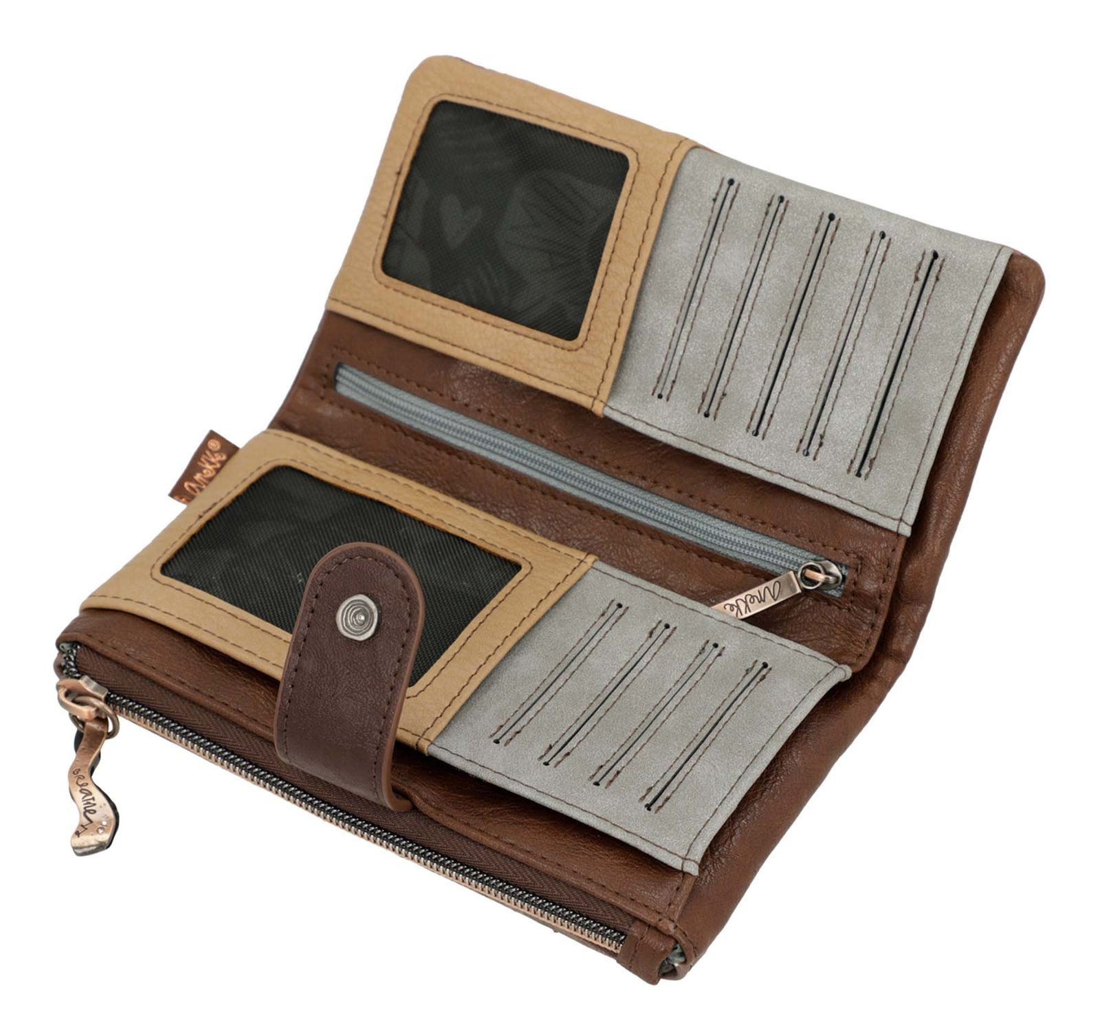 Anekke Geldbörse Large Wallet, mit RFID-Blocker Schutz günstig online kaufen