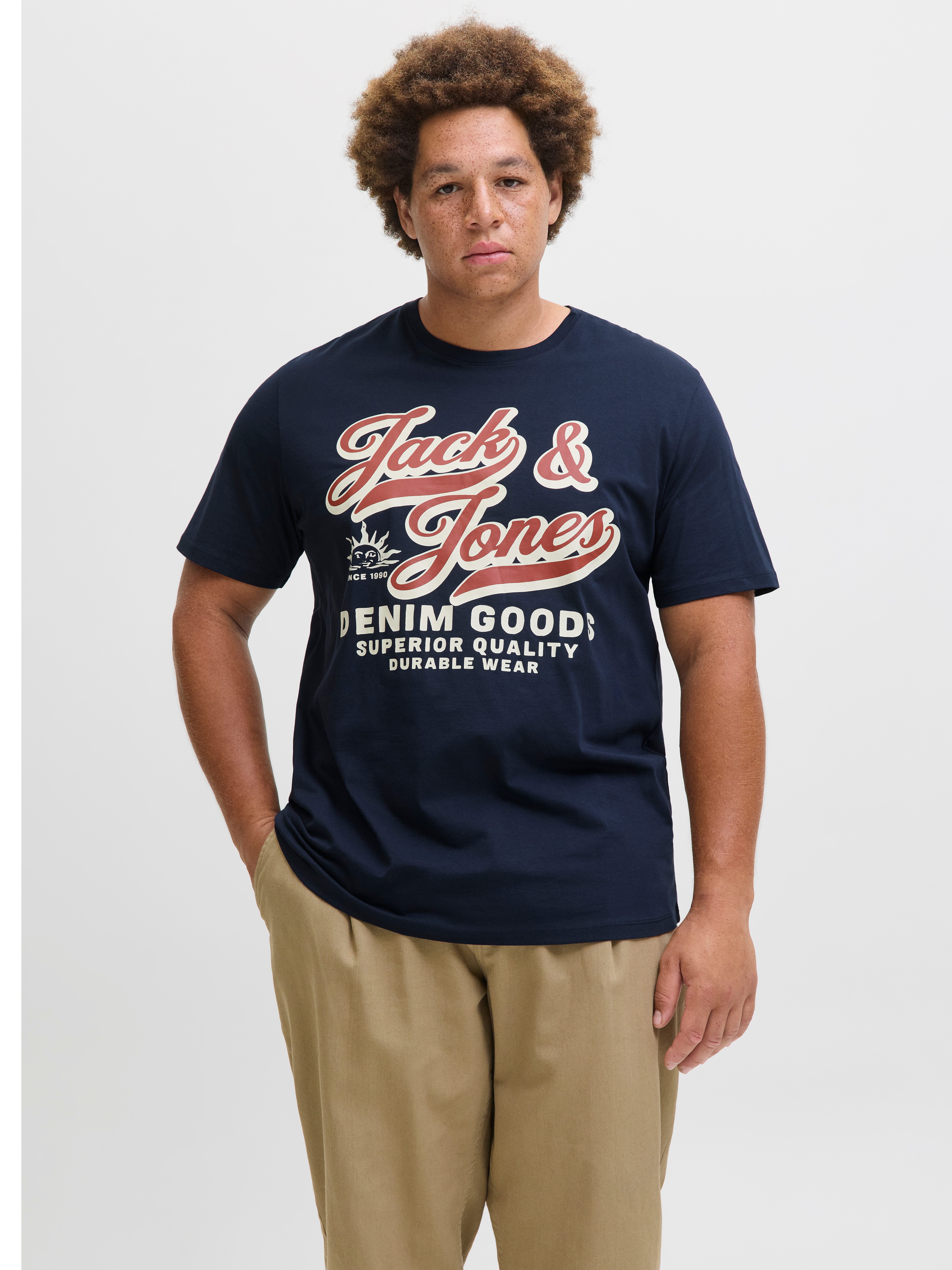 Jack & Jones PlusSize T-Shirt JJELOGO günstig online kaufen