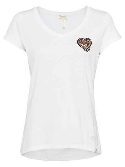Key Largo T-Shirt WILDHEART (1-tlg) Stickerei