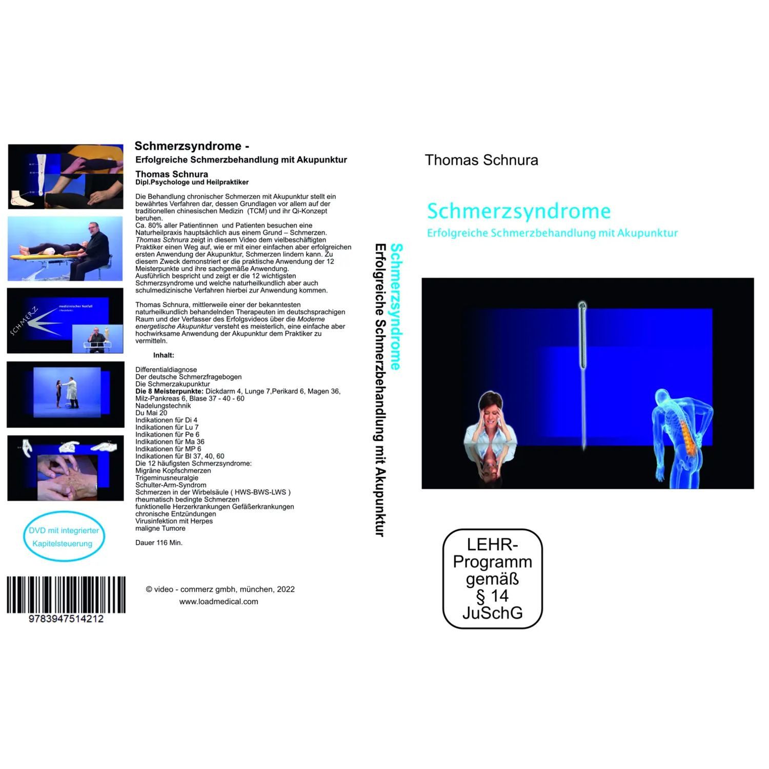 DVD Crash Kurs Medizin: Schmerzsyndrome, DVD-Video