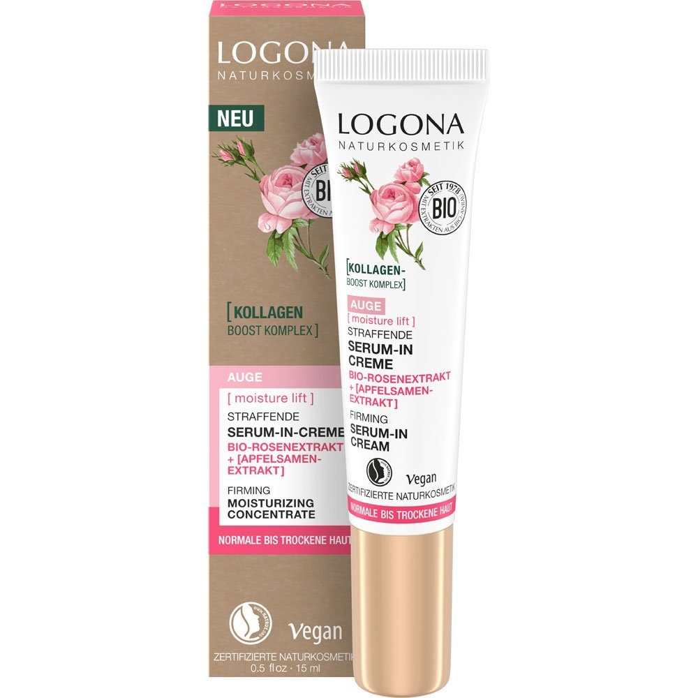 LOGONA Gesichtspflege Moisture Lift, 15 ml