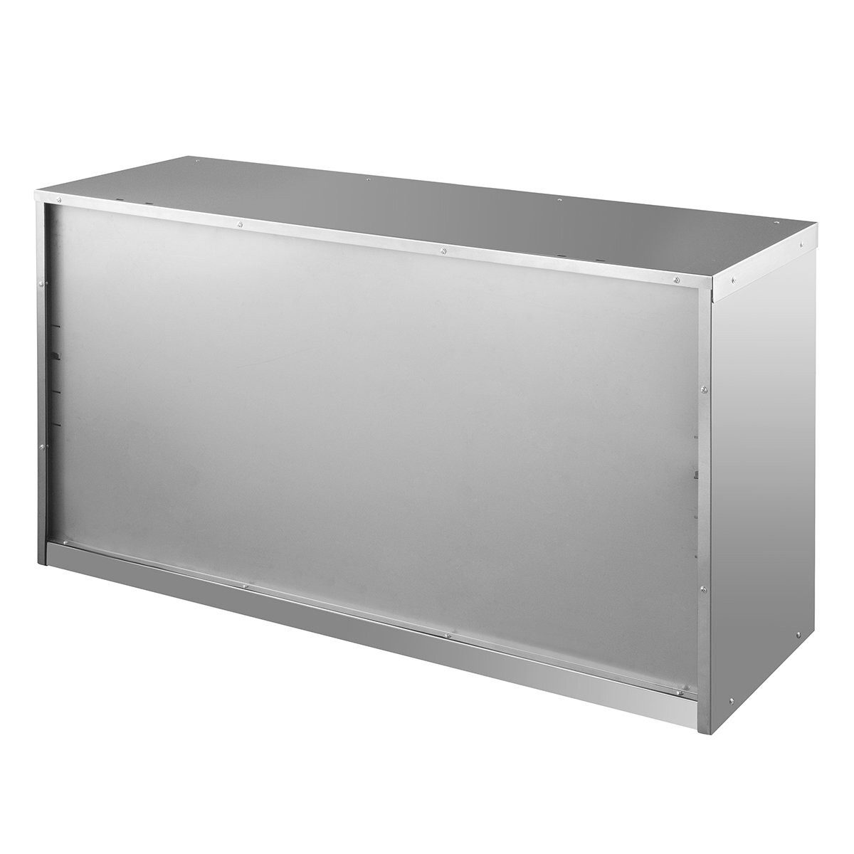 GastroHero Wandhängeschrank Hängeschrank Edelstahl Küche 120 cm Wandhängeschrank