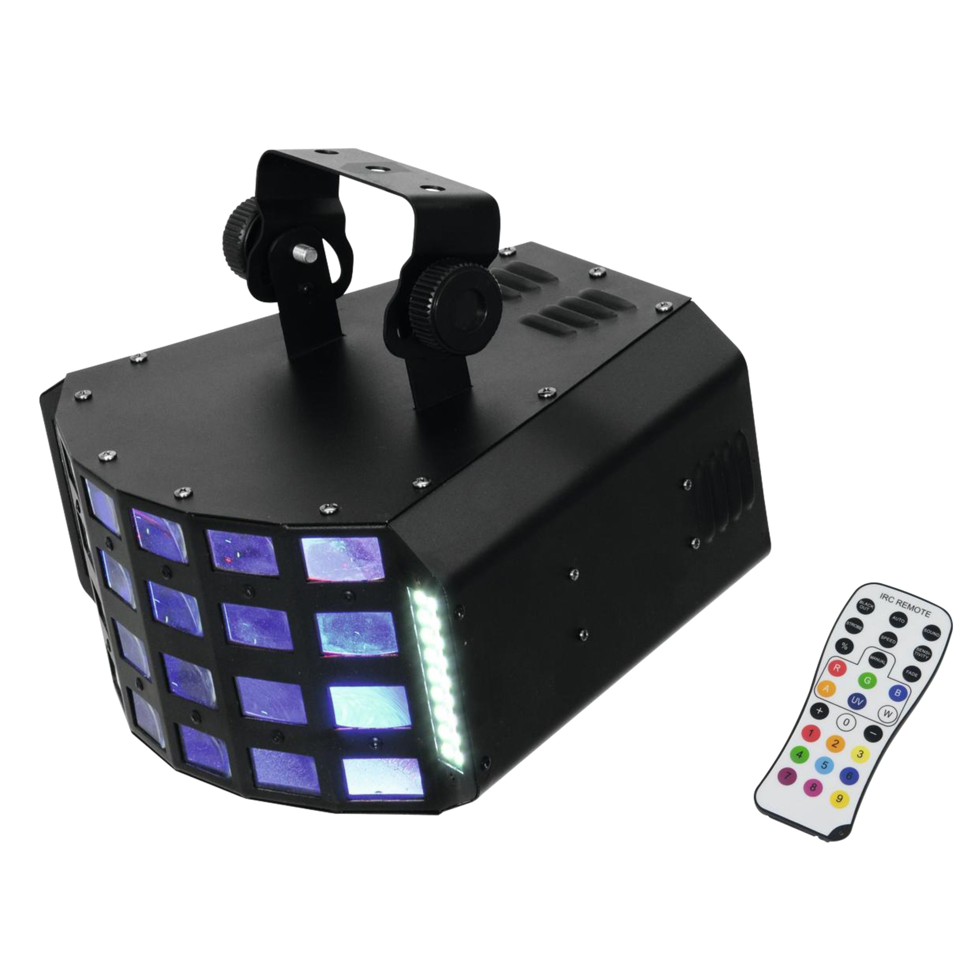 Showeffekt x D-30 LED Hybrid Strahleneffekt EUROLITE - RGBAWP 3-W- Discolicht, 6 LED