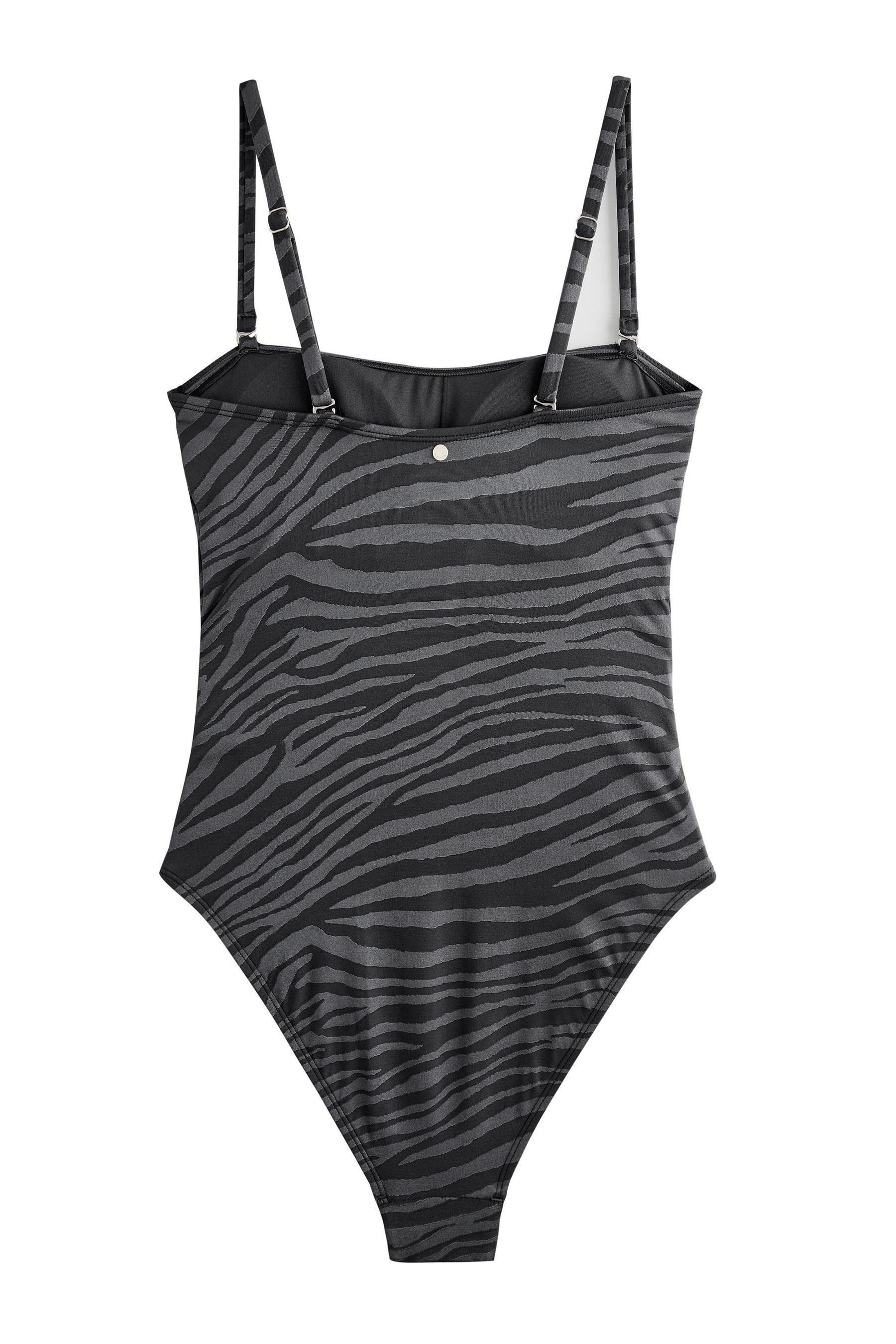 Mint Velvet Badeanzug Mint Velvet Bauchformender Badeanzug mit Gürtel (1-St)