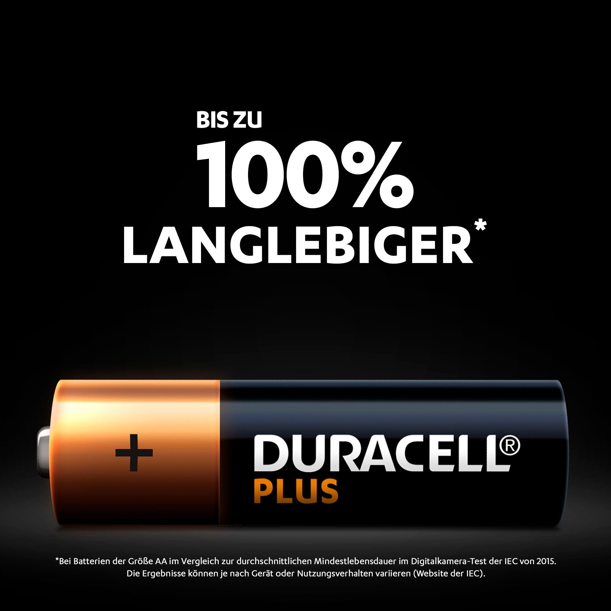 Batterie, Pack 8er Duracell St) Plus (8 LR6