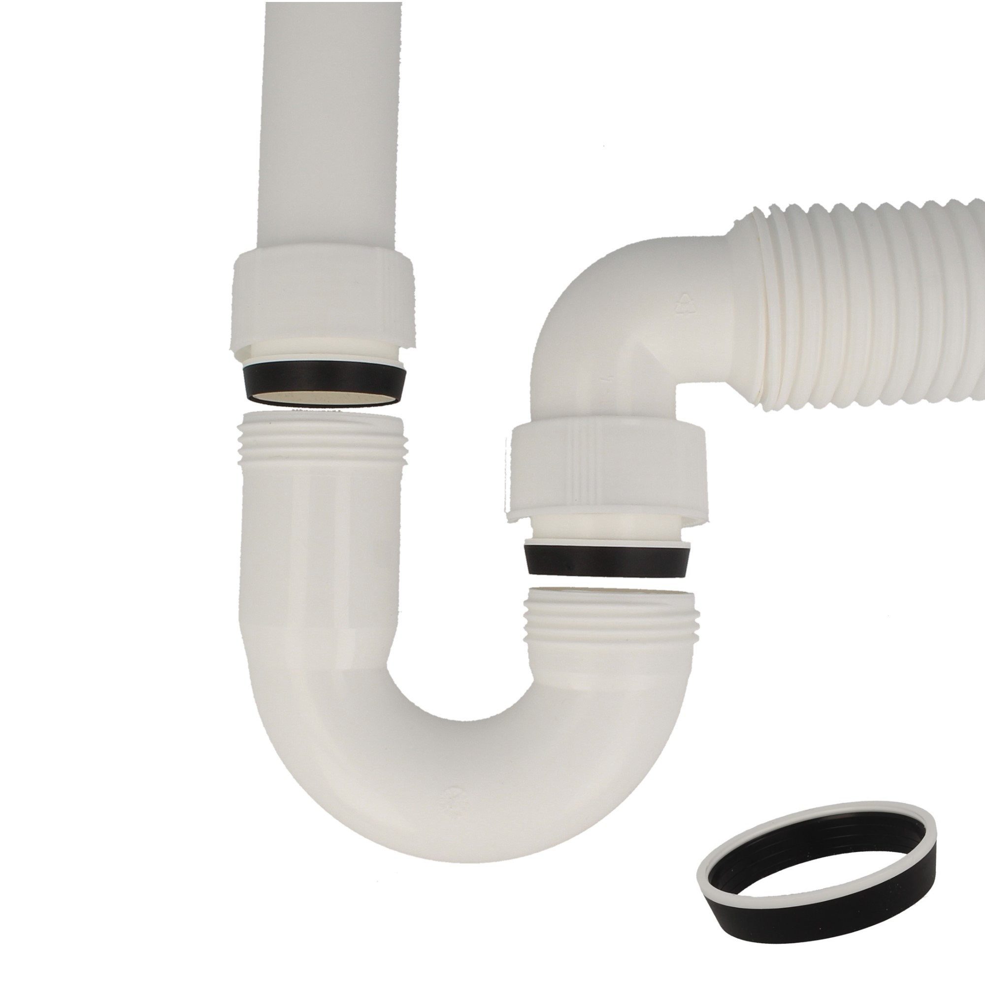 tecuro Siphon, 2 Geräteanschlüsse