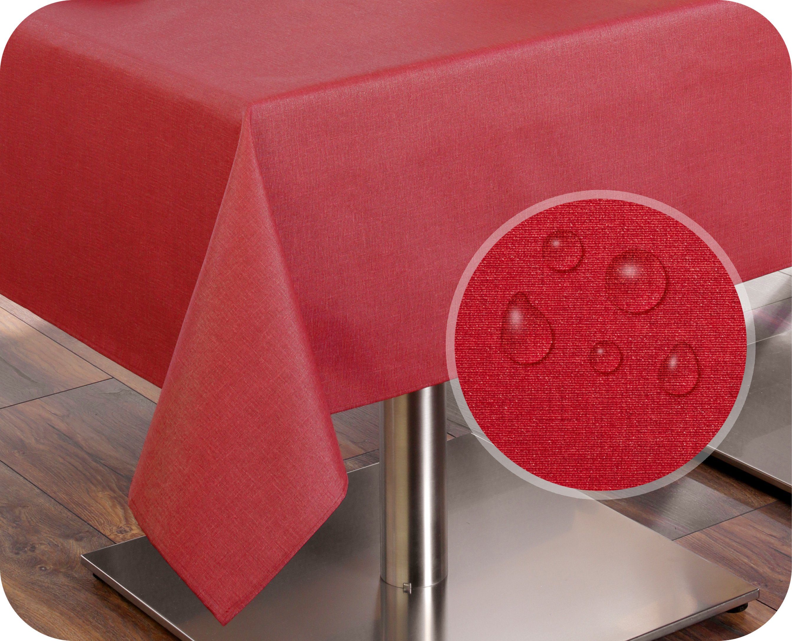 Beautex Tischdecke Tischdecke Tischläufer Leinen Struktur günstig online kaufen