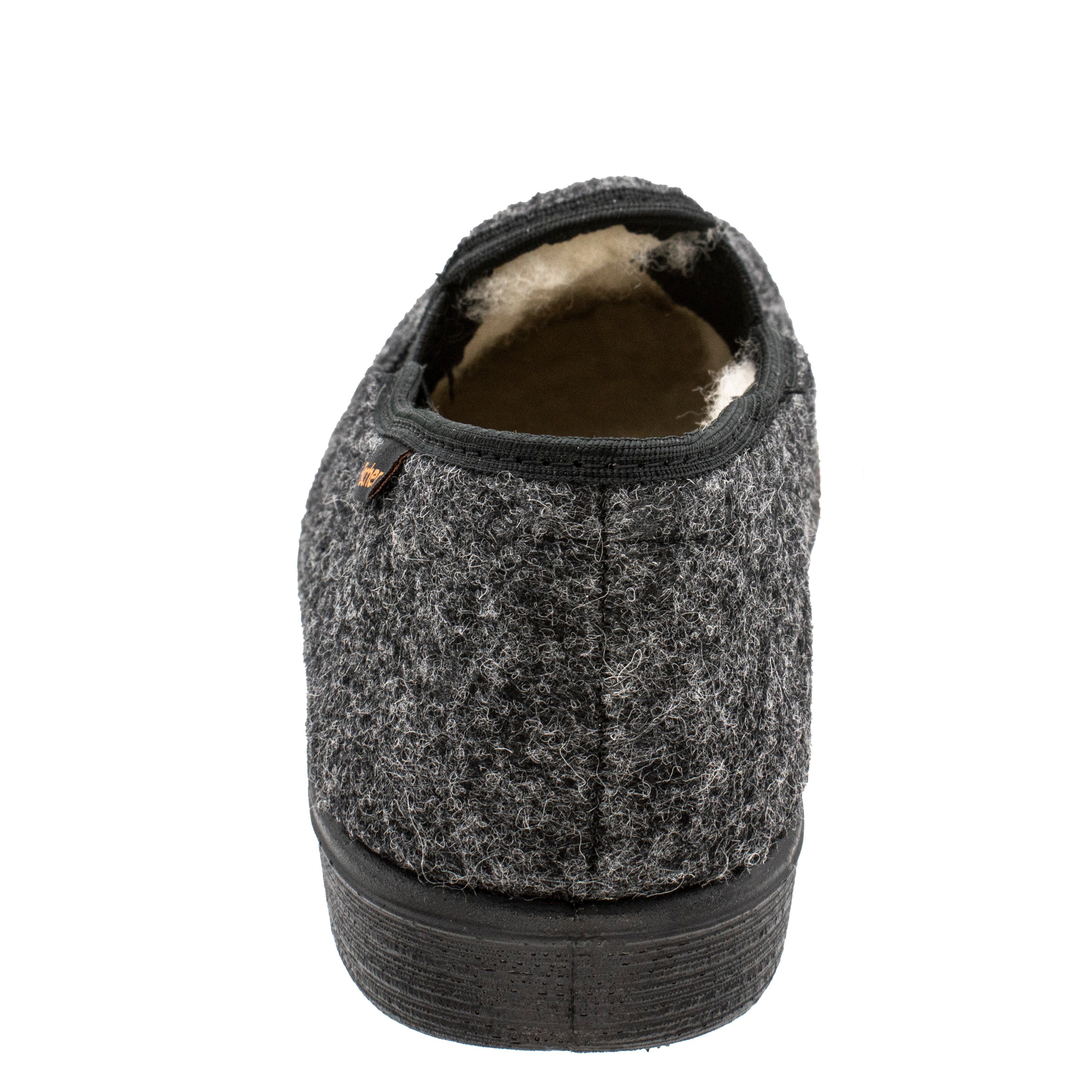 Fischer-Markenschuh Frank Hausschuh Schurwolle, Gummizug, Wollfilz – Bild 5 von 5