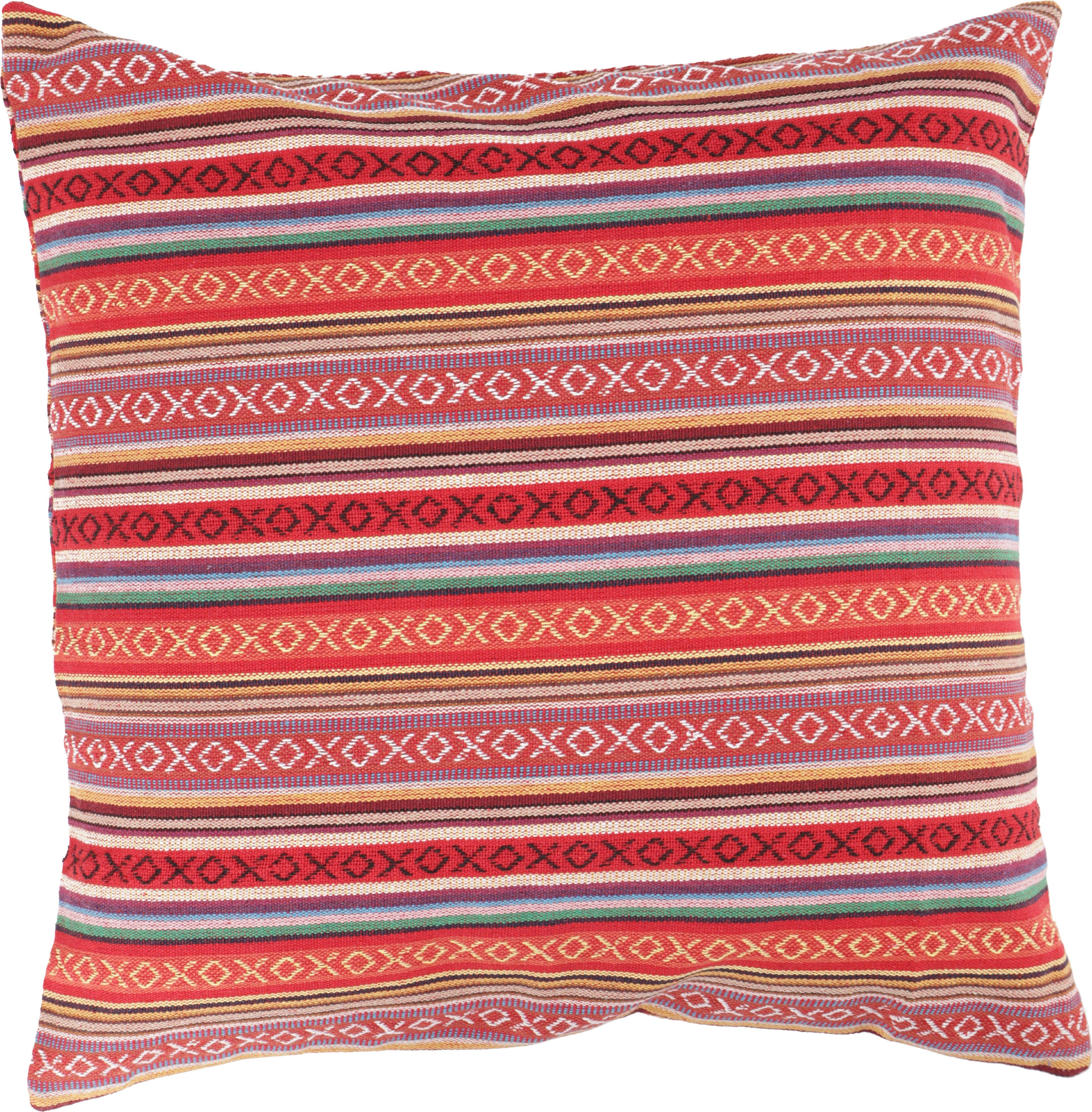 Guru-Shop Kissenbezüge Boho Style Kissenhülle, gewebter Ethno..