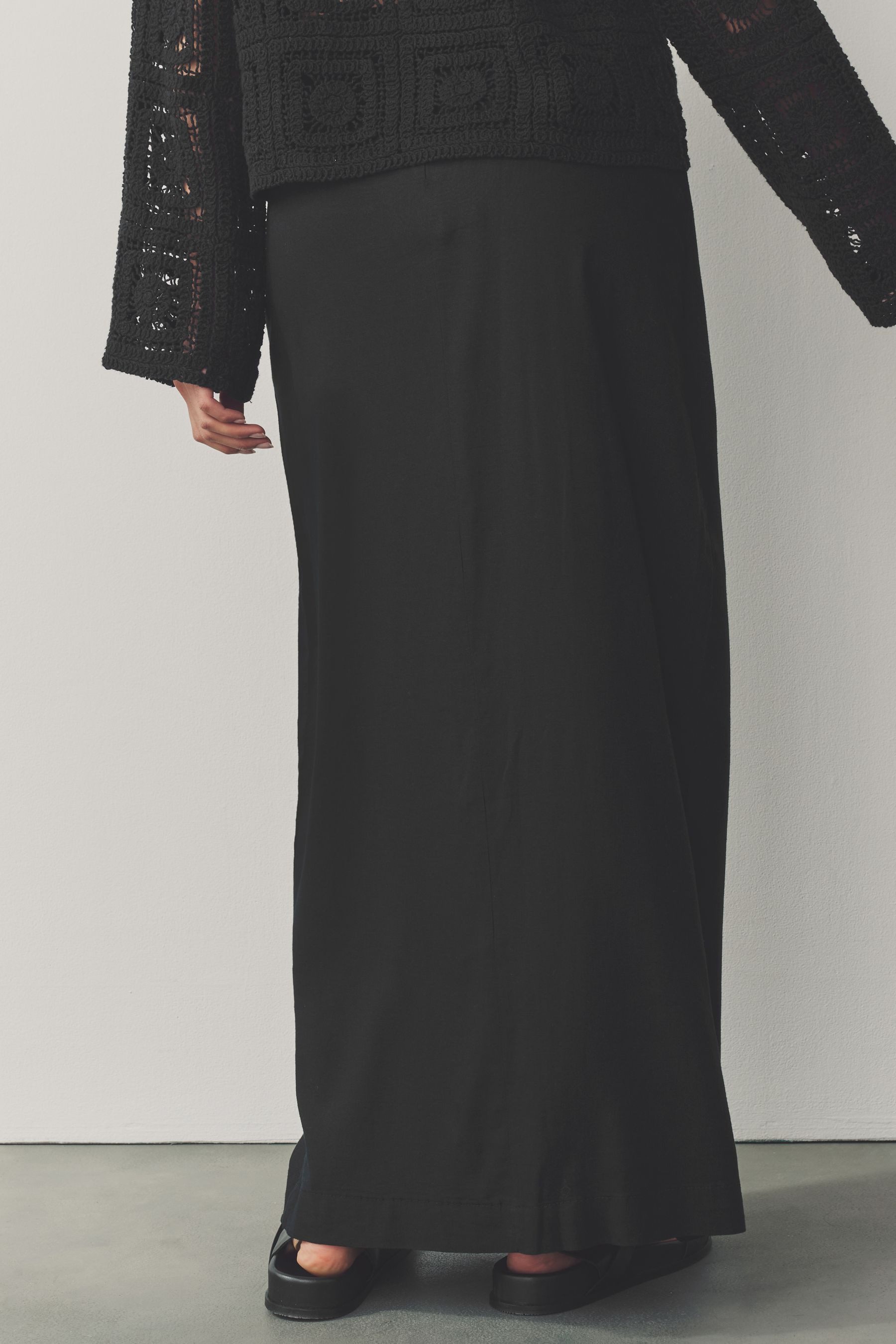Next Maxirock Sarong-Maxirock mit Leinenanteil (1-tlg) günstig online kaufen