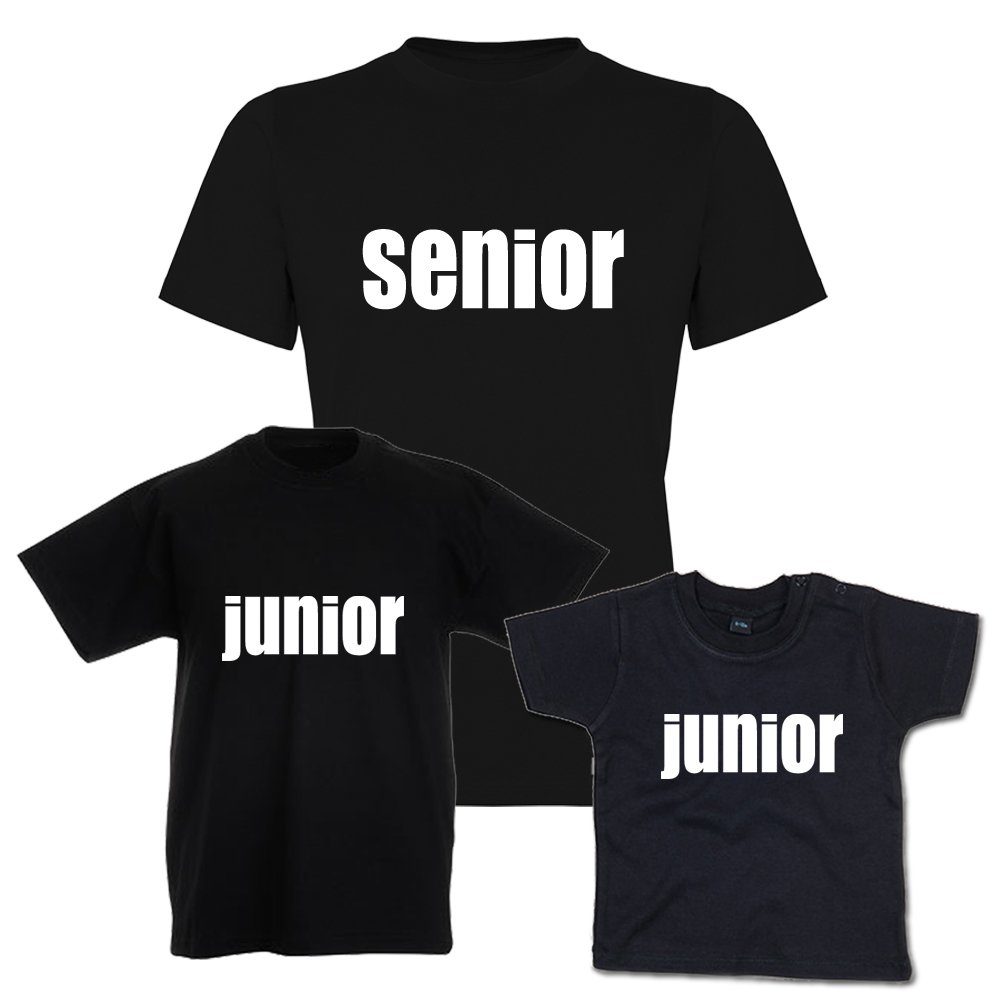 G-graphics T-Shirt Senior & Junior Vater & Sohn-Set zum selbst zusammenstellen, mit trendigem Frontprint, Aufdruck auf der Vorderseite, Spruch/Sprüche/Print/Motiv, für jung & alt