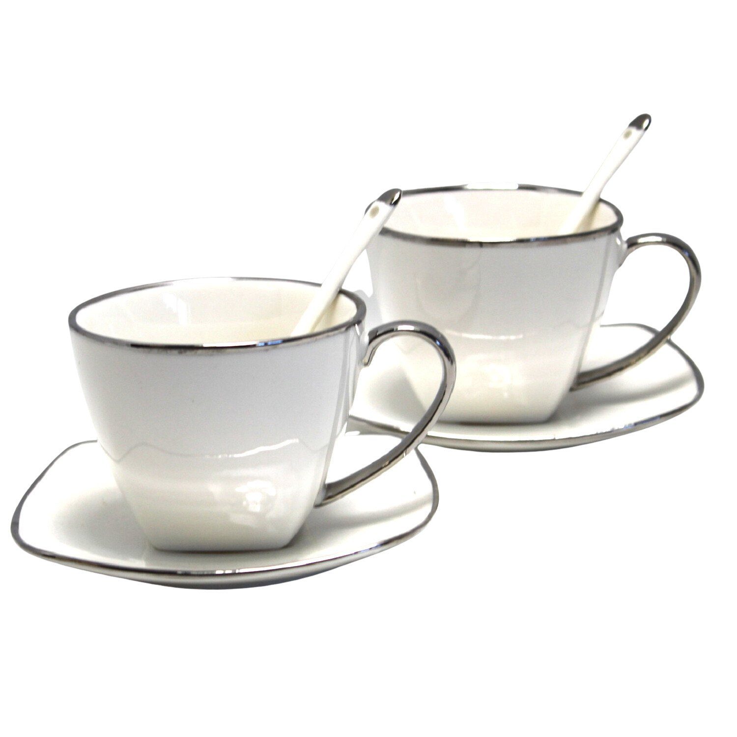 Queen Isabell Tasse W23SV60-06358, Porzellan-Kaffeetassen-Set