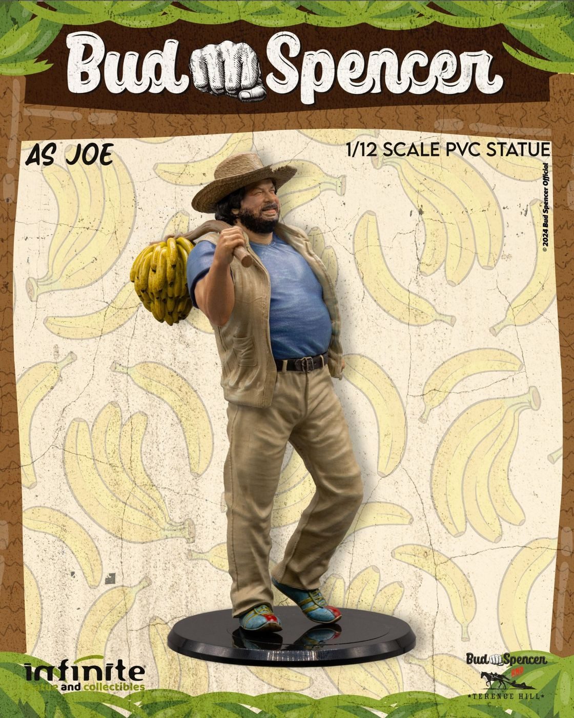 Infinite Statue Merchandise-Figur Bud Spencer as Joe 1/12 PVC Statue 16cm