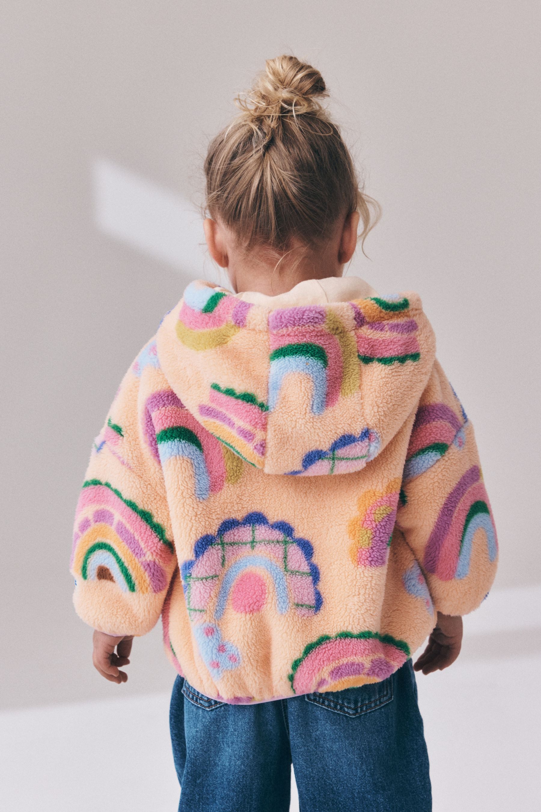 Next Fleecejacke Fleece mit durchgehendem Reißverschluss (1-St)
