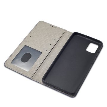 FITSU Handyhülle Handytasche für Samsung Galaxy A51 Hülle 6,5 Zoll, Handyhülle für Samsung A51 Schutzhülle, Flip Case mit Kartenfach Cover