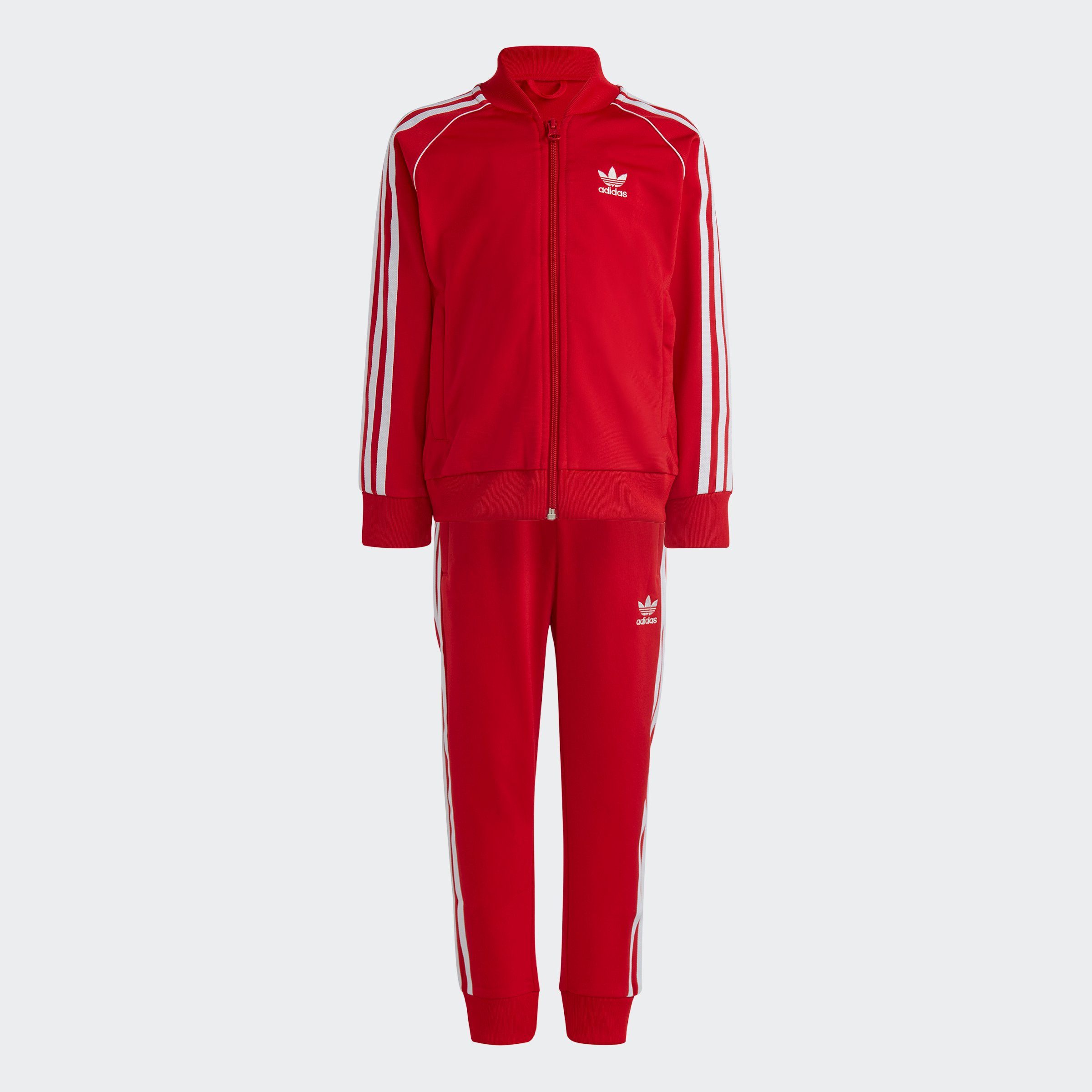 adidas Originals Trainingsanzug ADICOLOR SST (Set, Better Scarlet 2-tlg)