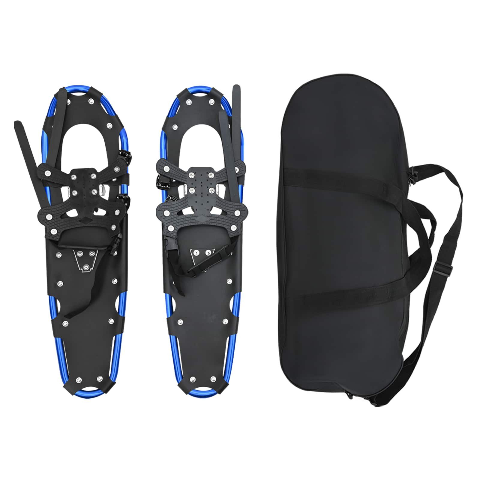 Schneeschuhe 3 in 1 Schneeschuhe Blau und Schwarz 78,5 x 22 cm