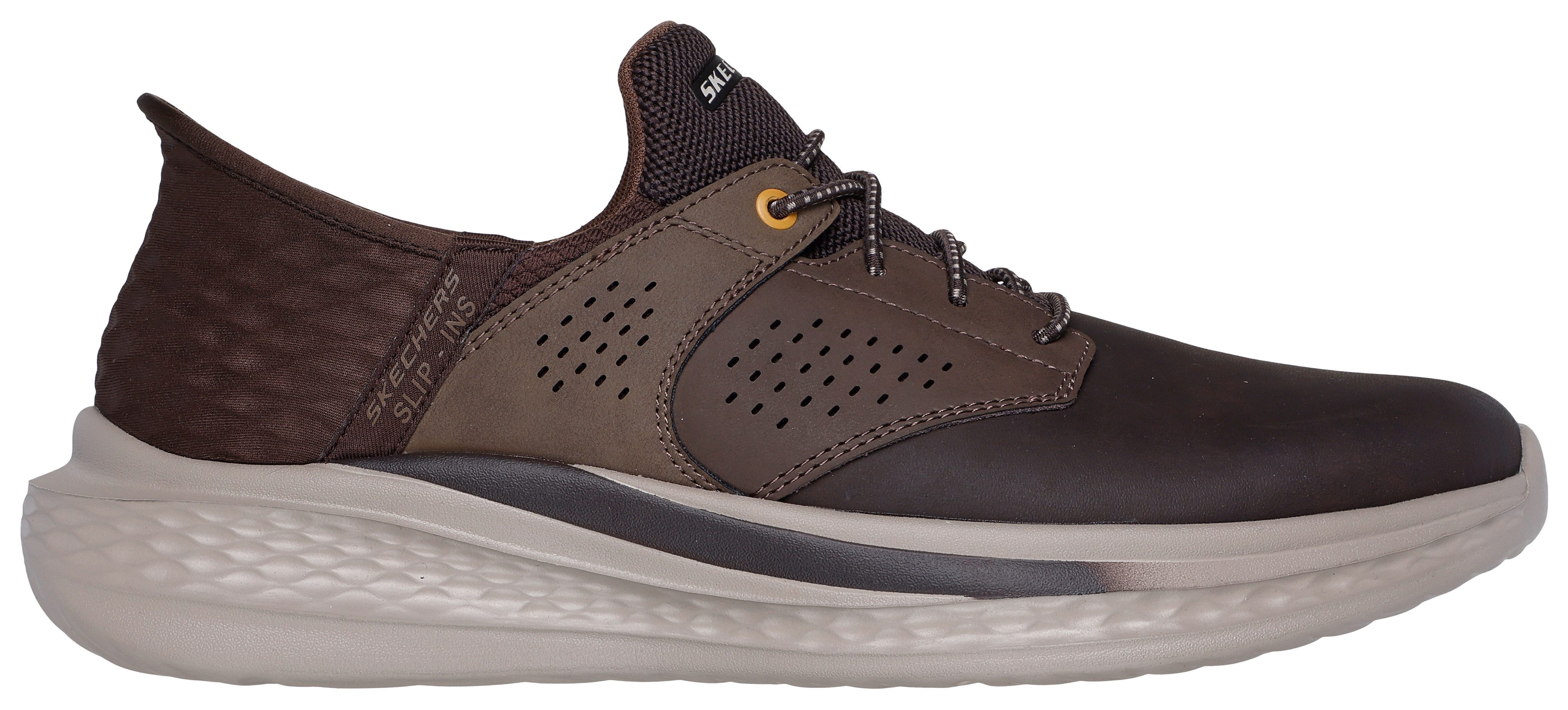 Skechers SLADE Slip-On Sneaker Komfortschuh mit komfortablem Heel Pillow™ Fersenkissen