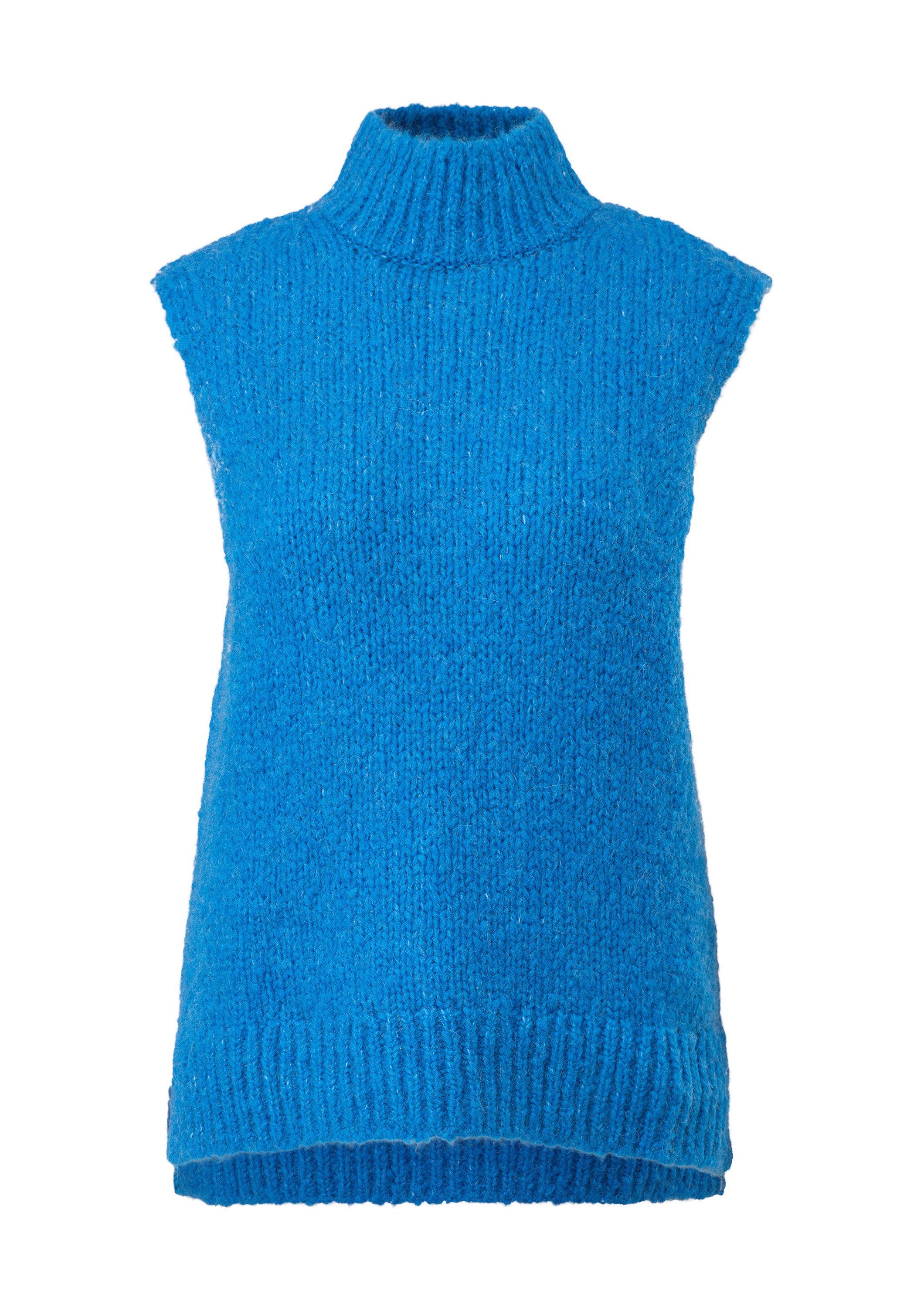 comma Rundhalspullover Strickpullunder Strickpullunder aus Alpakamix günstig online kaufen