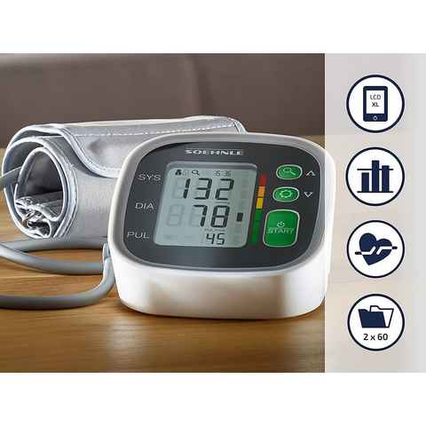 Soehnle Blutdruckmessgerät Soehnle Systo Monitor 300, Arrhythmie-Erkennung warnt vor möglichen Herz-Rhythmus-Störungen