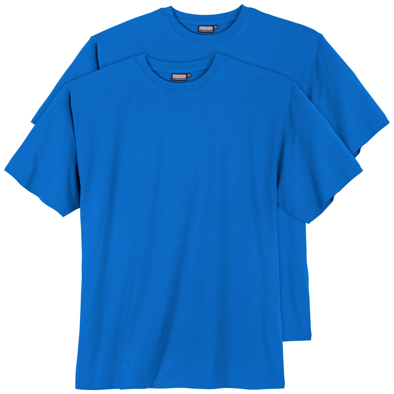 ADAMO Rundhalsshirt Adamo 2er-Pack Basic T-Shirt günstig online kaufen