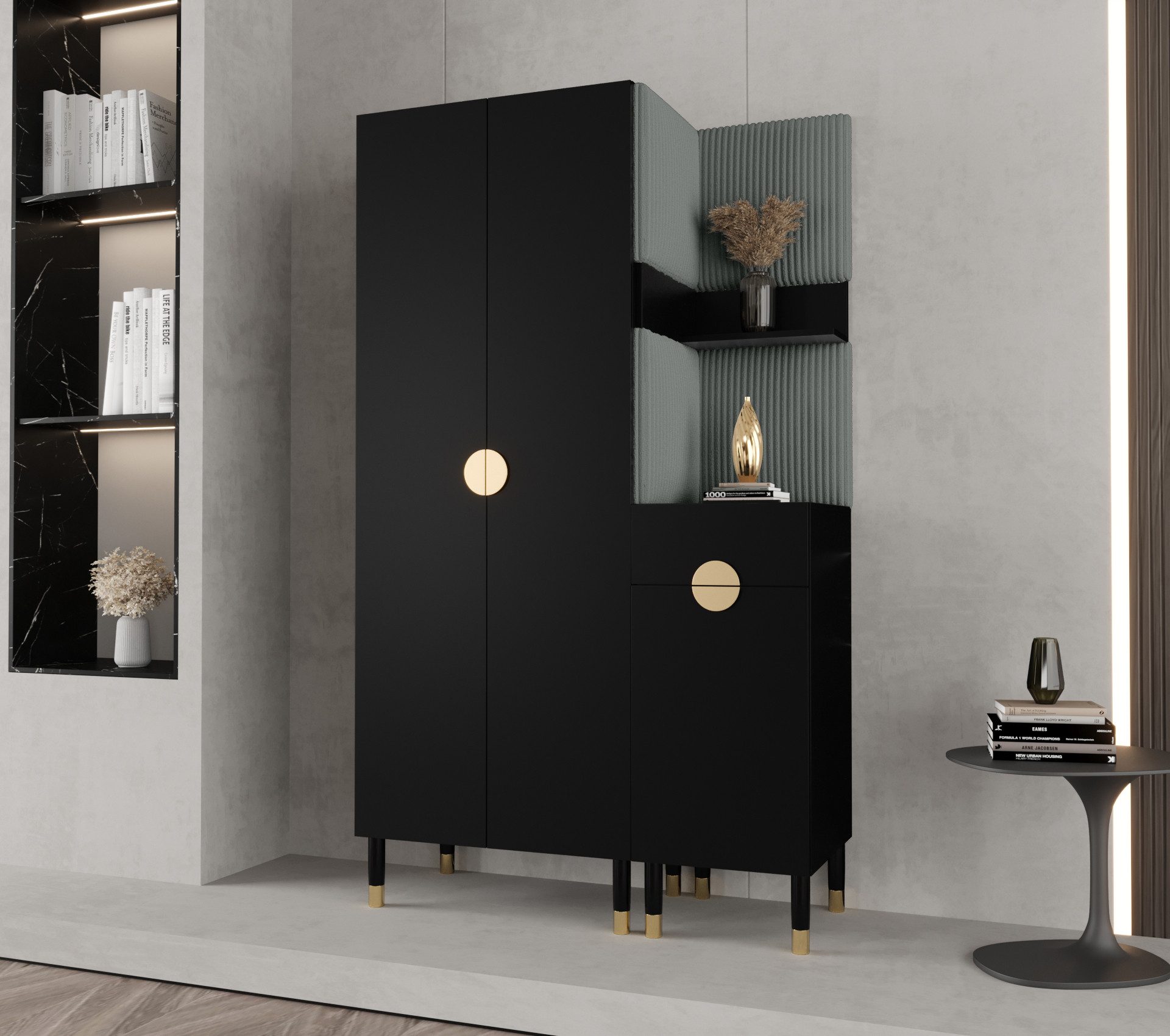 ABIKS MÖBEL Kompaktgarderobe PALERMO Set 6 günstig online kaufen