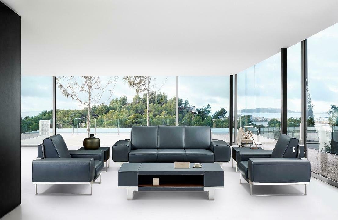 JVmoebel Sofa Sofagarnitur 311 Made Couchtisch 6tlg, Komplett Europe Set in 2x Beistelltisch Gruppe