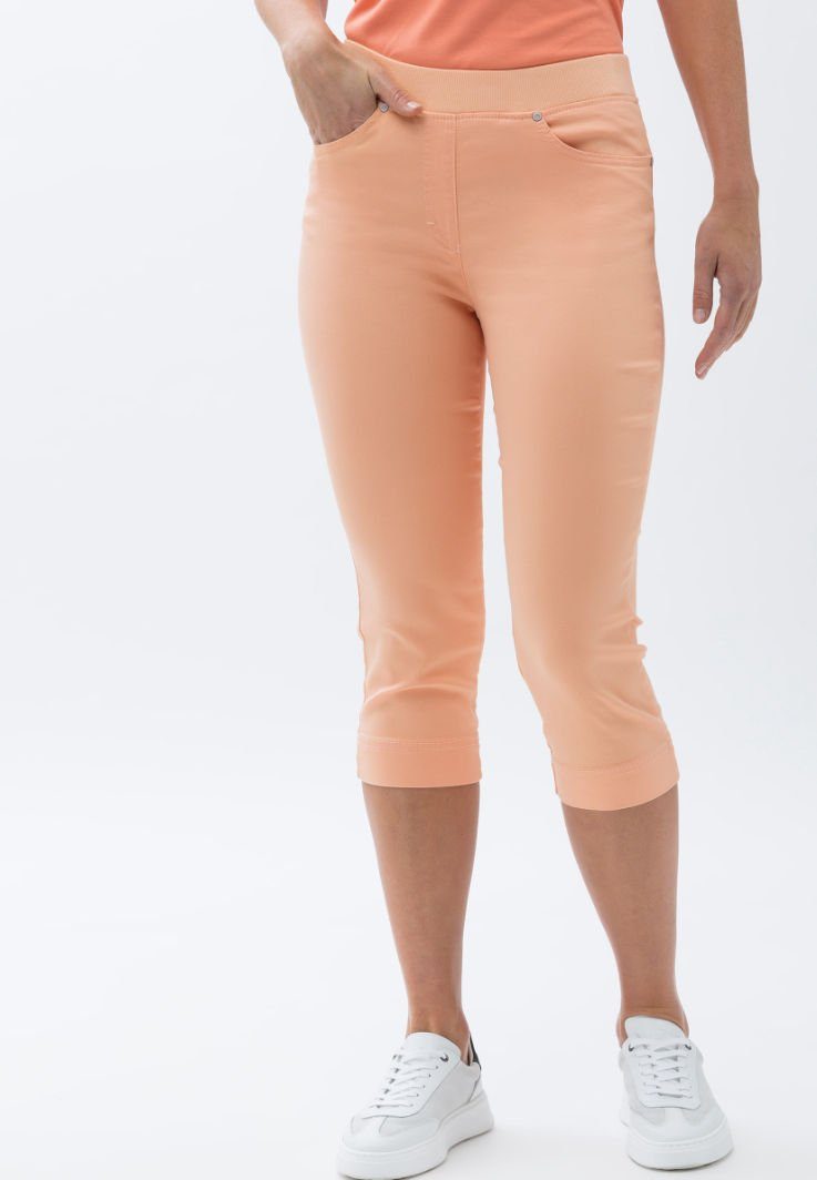 BRAX CAPRI 5-Pocket-Jeans PAMINA by RAPHAELA Style orange