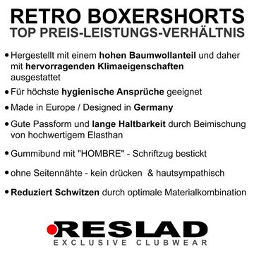 Reslad Boxershorts Reslad Boxershorts Herren (12er Pack) Unterhosen (12-St) Männer Unterhosen aus Baumwolle