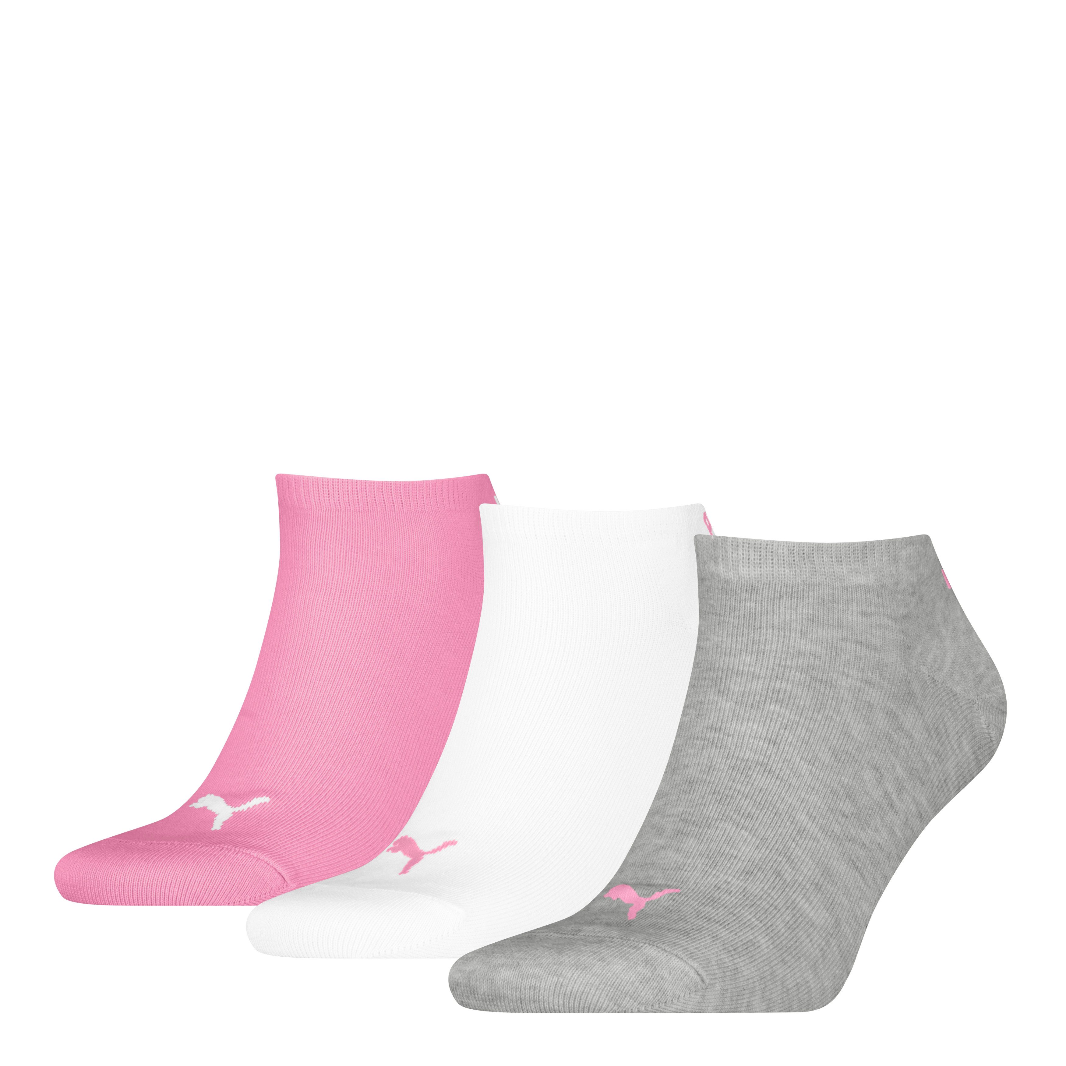 PUMA Sneakersocken PUMA UNISEX SNEAKER PLAIN 3P (3 Paar) mit kleinem Logo