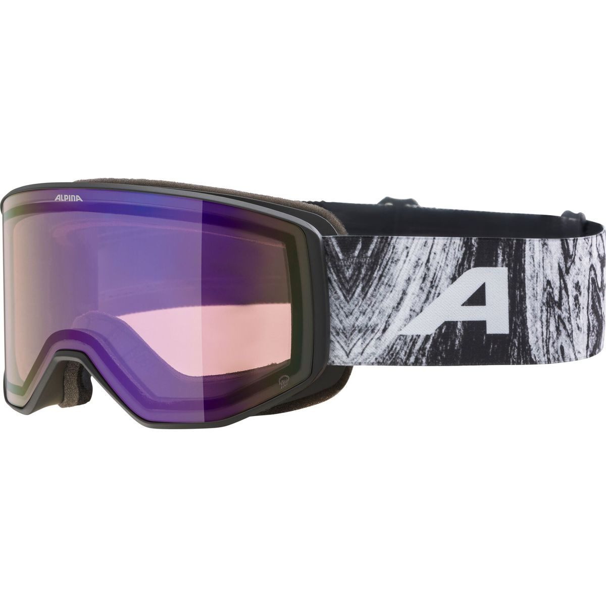 *Alpina* Skibrille Venet Q, Maximiere deine Wintersporterfahrung mit erstklassiger Sicht und