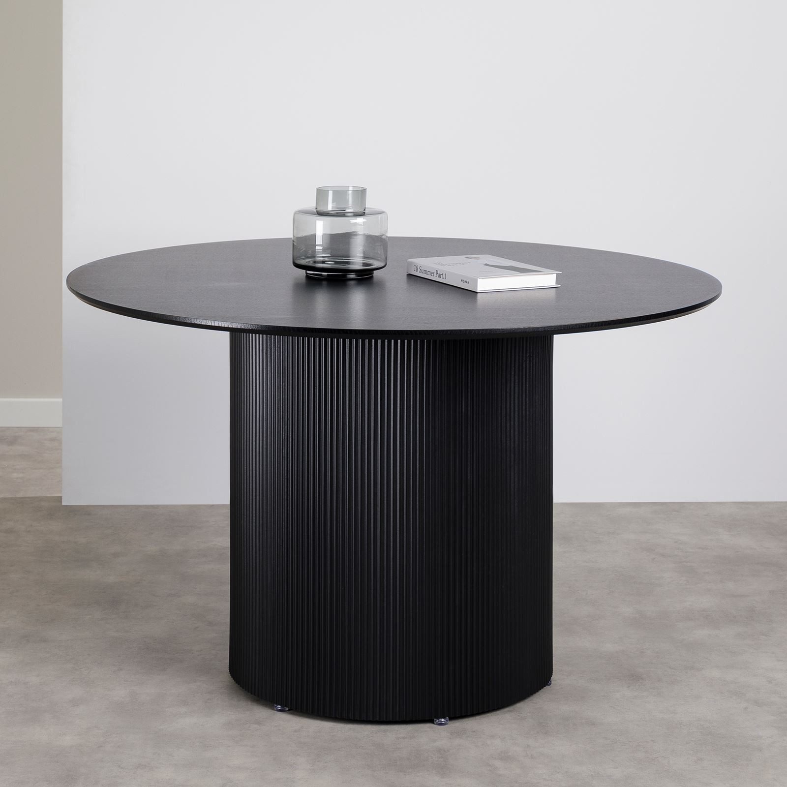 IDIMEX Esstisch VIANNEY, Design Esstisch rund 120cm Metallfuß und Tischplat günstig online kaufen