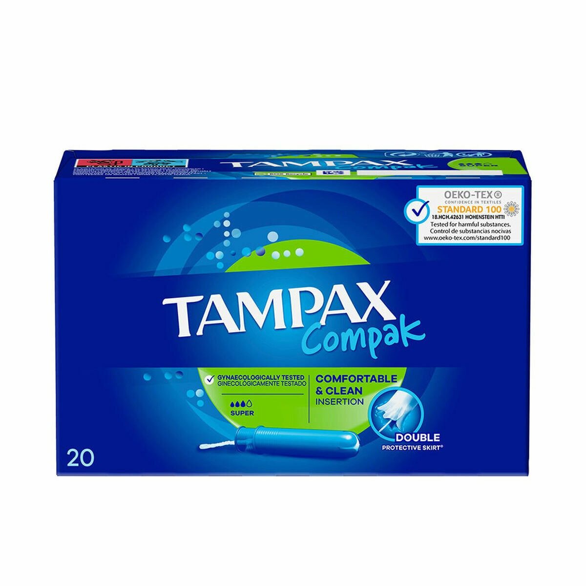 Tampax Tampons TAMPAX COMPAK tampón super 20 u