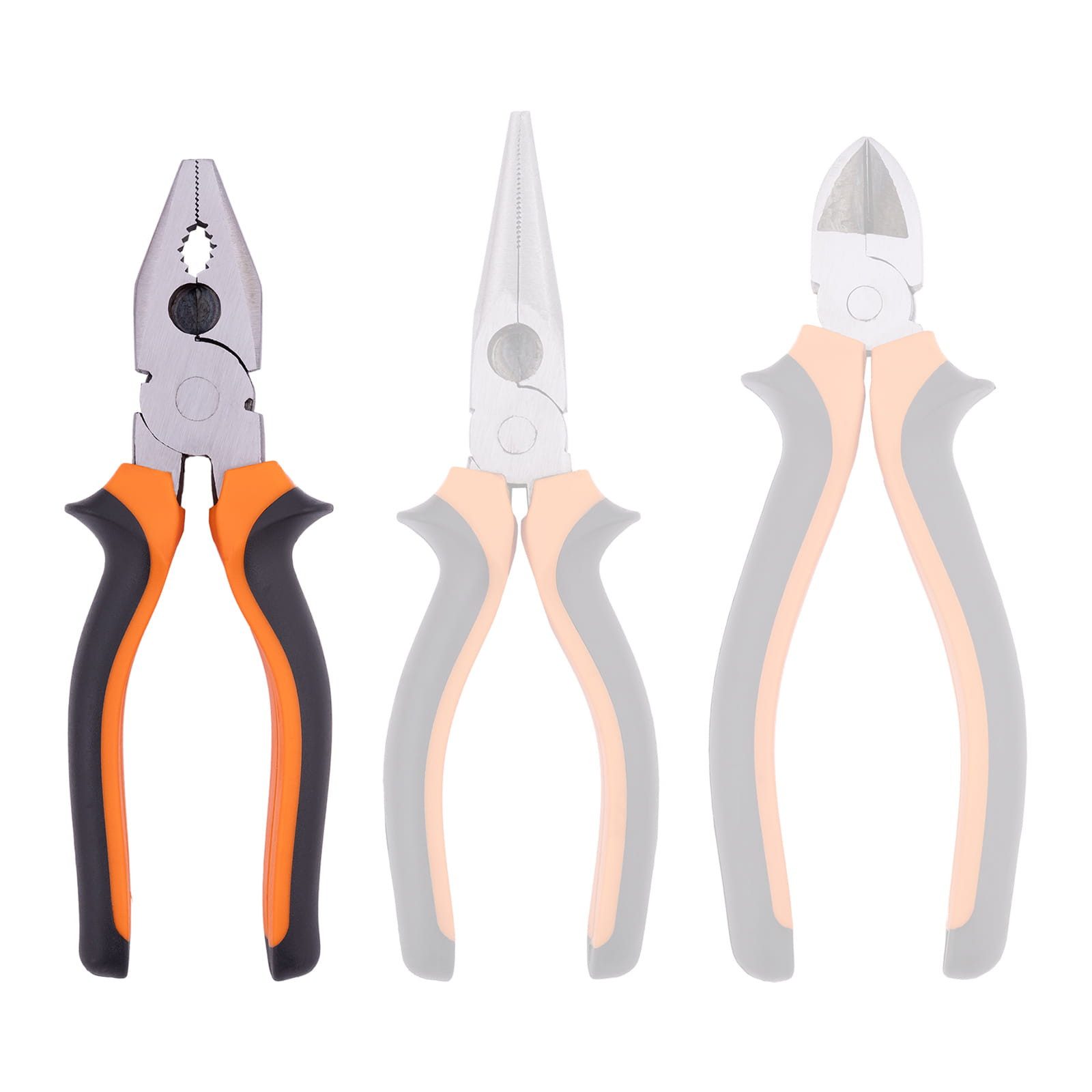 BOOMET Kombizange Kombizange 175mm, 1-tlg., Drahtzange Kabelschere Drahtschere Isolierzange