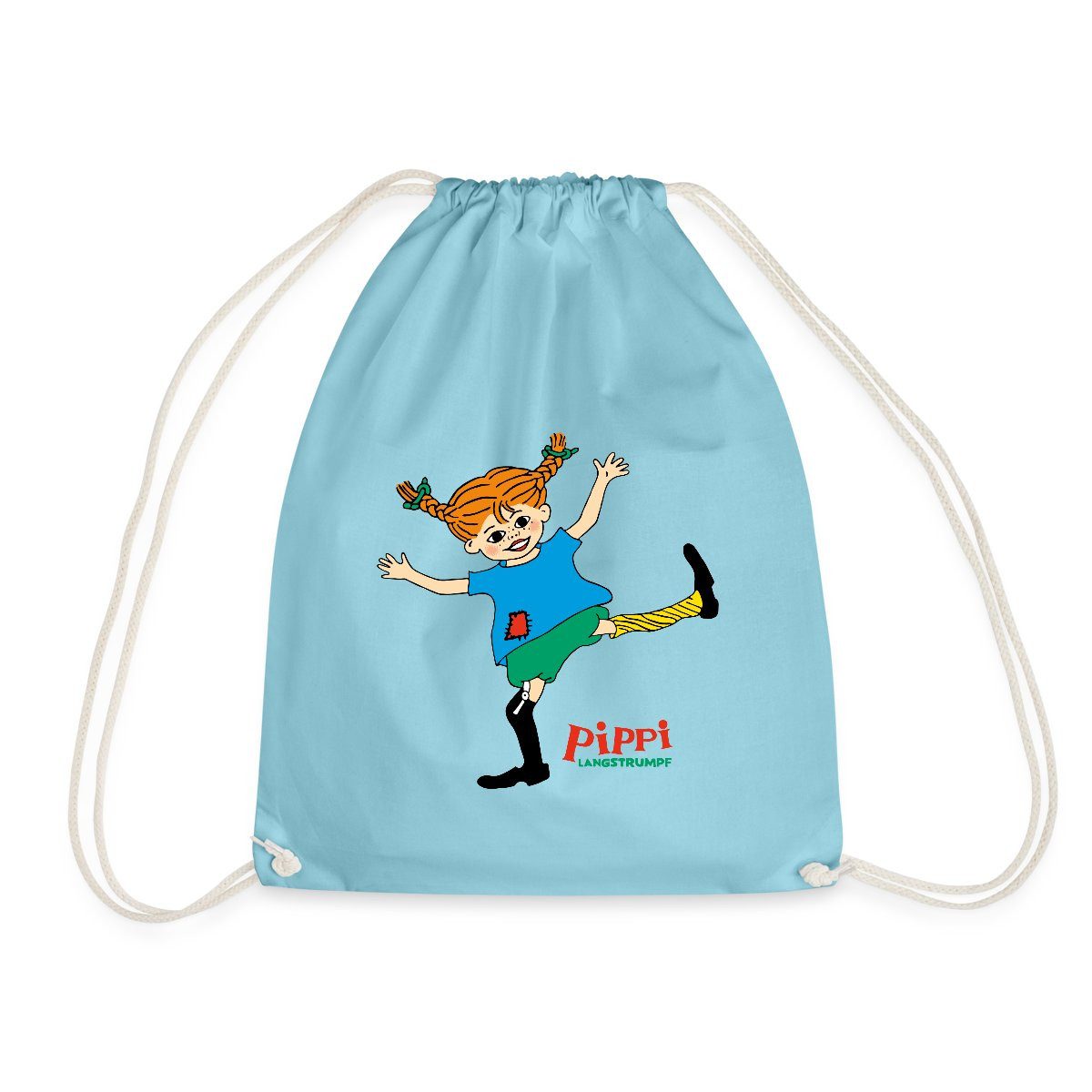 Turnbeutel Pippi Langstrumpf Pippi Tanzt Wie Es Ihr Gefällt Turnbeutel