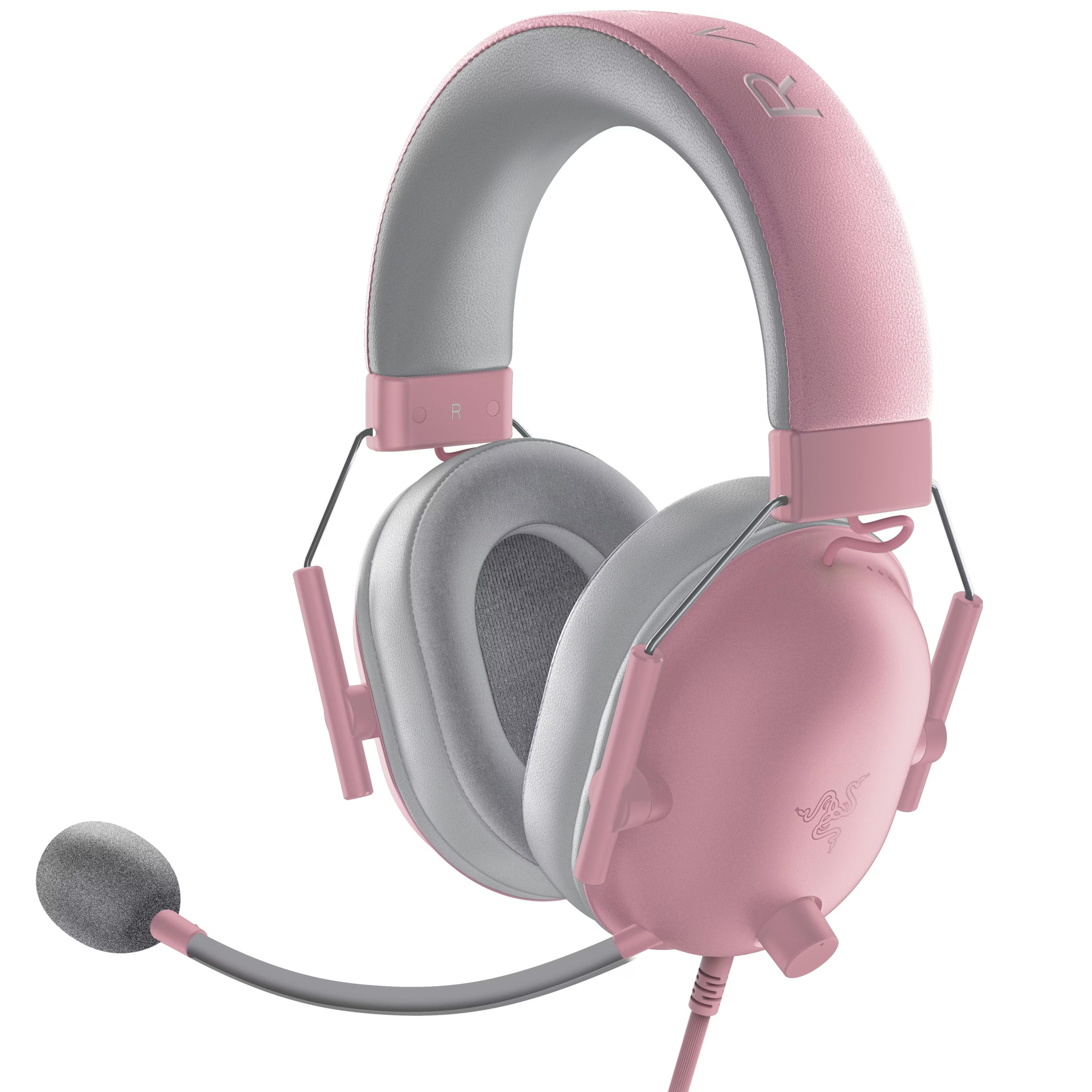 RAZER Blackshark V2 X Over-ear Gaming Headset Schwarz Grün Gaming-Headset (Headset mit Mikrofon, Atmungsaktive Ohrpolster)