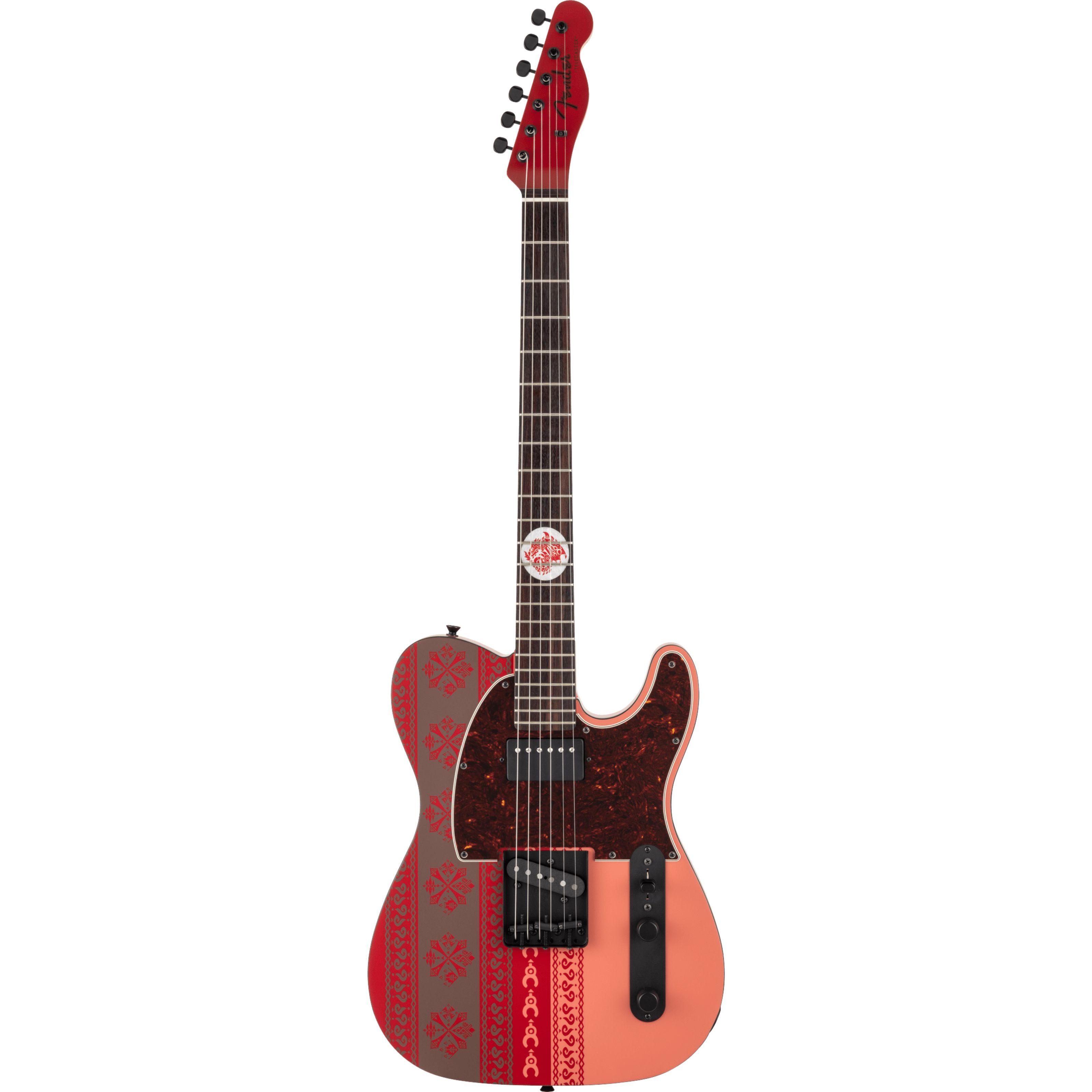 Fender E-Gitarre, E-Gitarren, T-Modelle, Monster Hunter Rathalos Telecaster - E-Gitarre