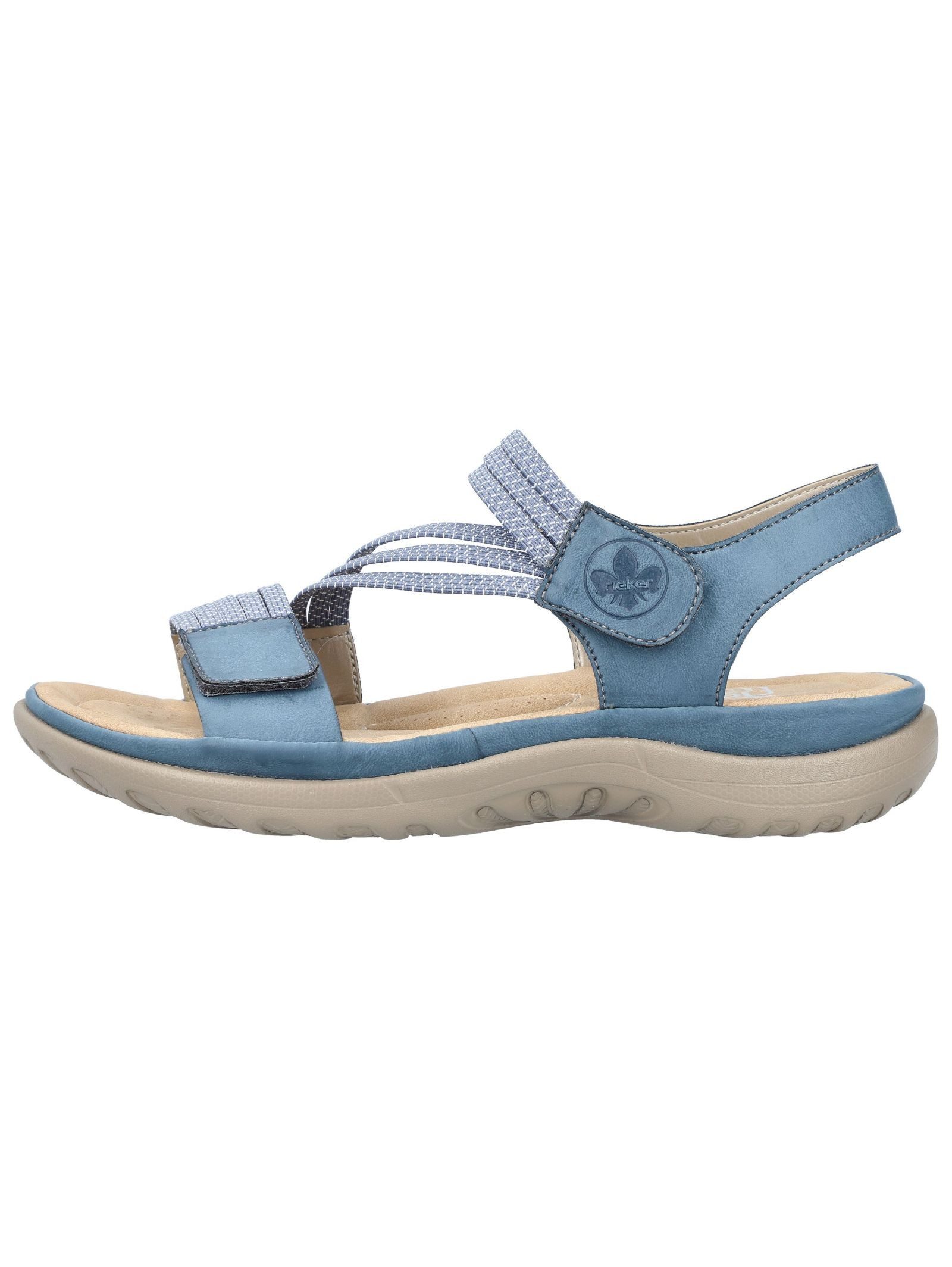 Rieker Sandalen Lederimitat Riemchensandalette günstig online kaufen