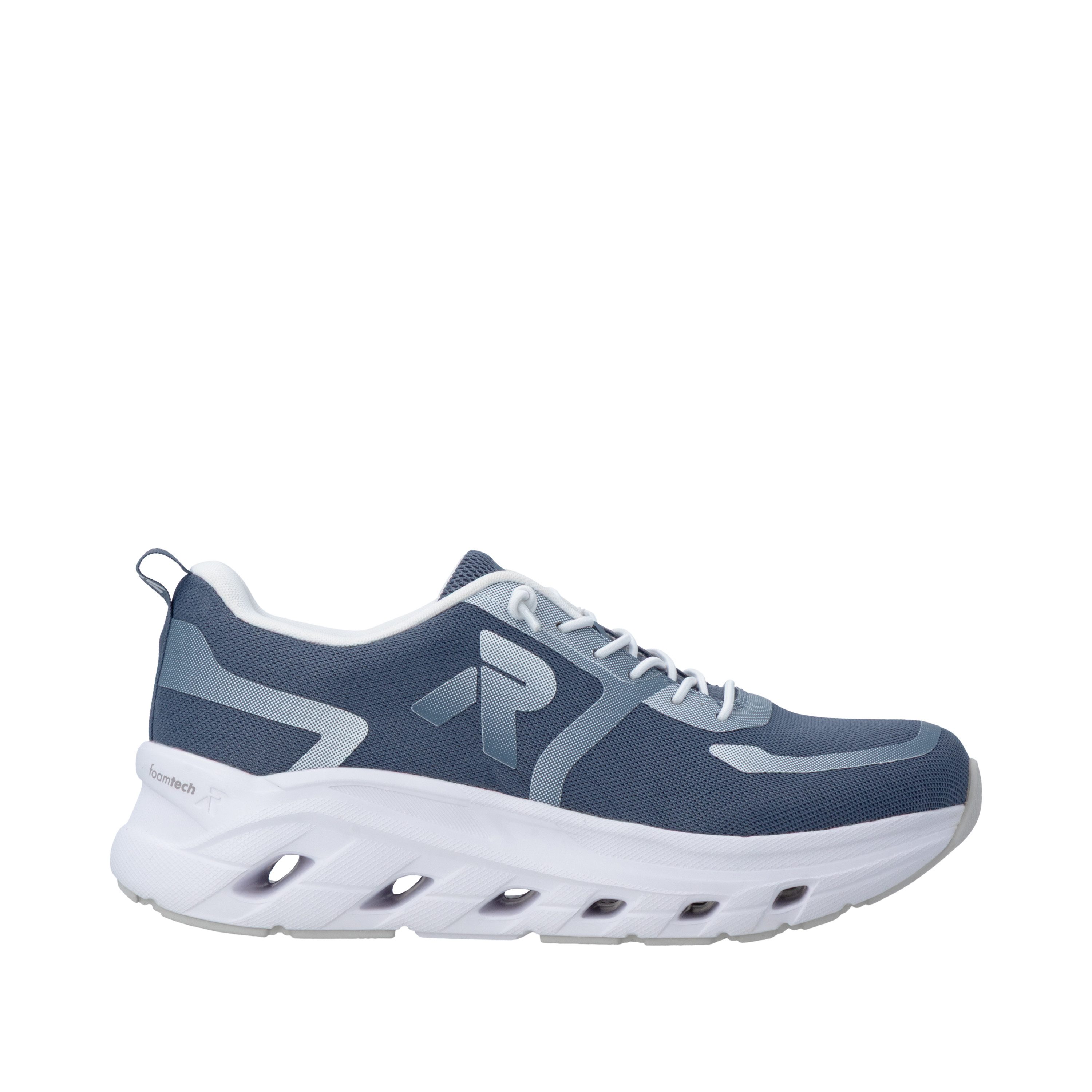 Rieker Sport Slip-On Sneaker Schlupfschuh, Freizeitsneaker, Halbschuh mit softem Schaftrand